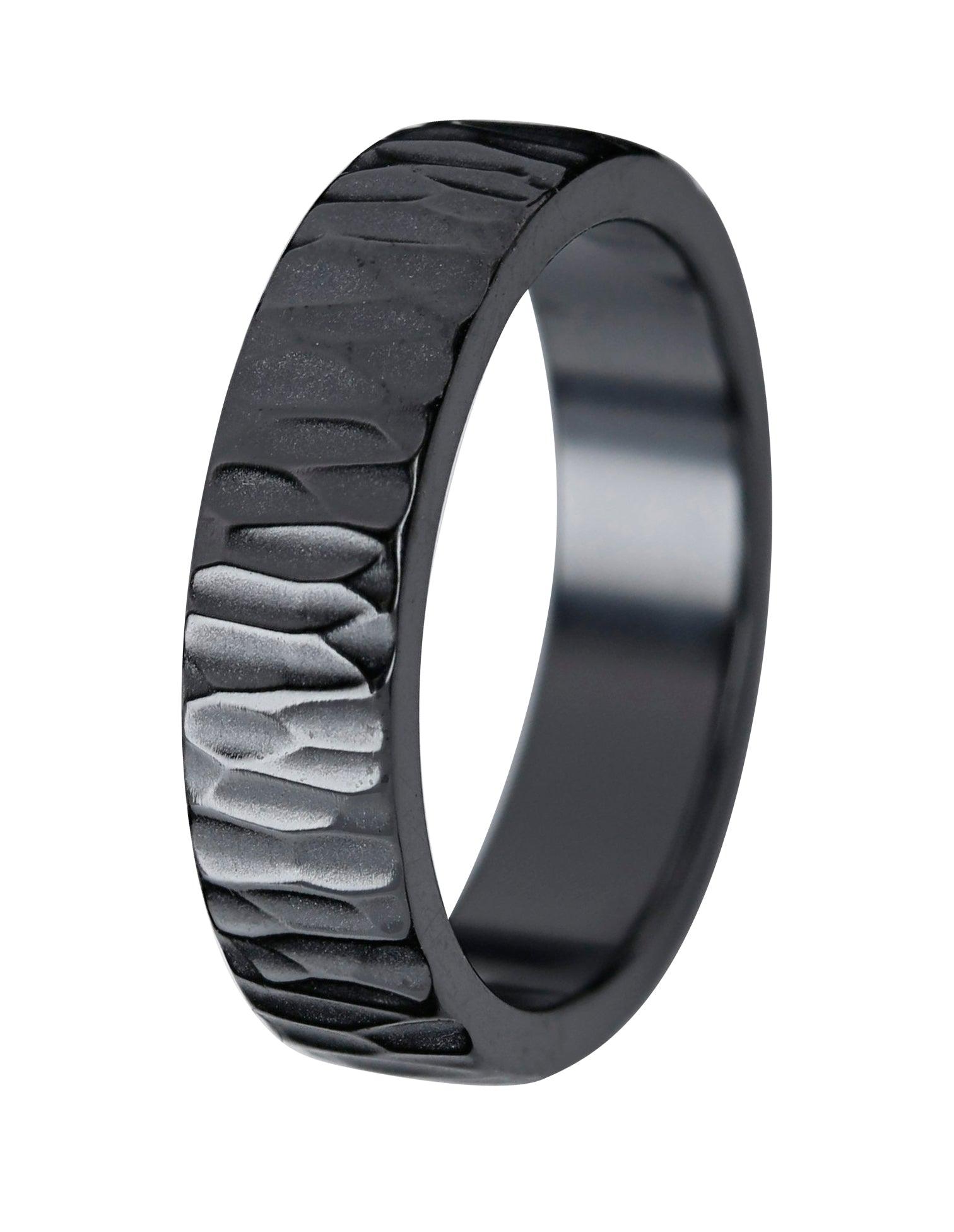 Kohinoor 5mm Black Duetto sormus 006-804 - Puustjärven Kello & Kulta