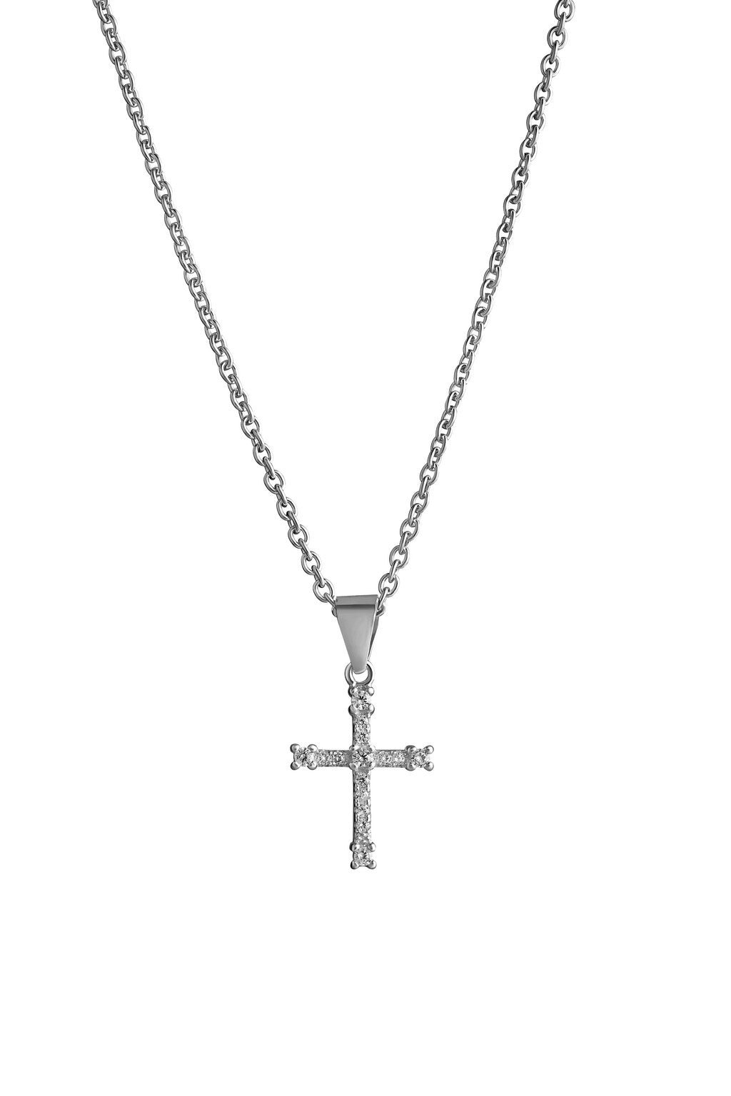 TopGold hopea risti kivillä 15mm