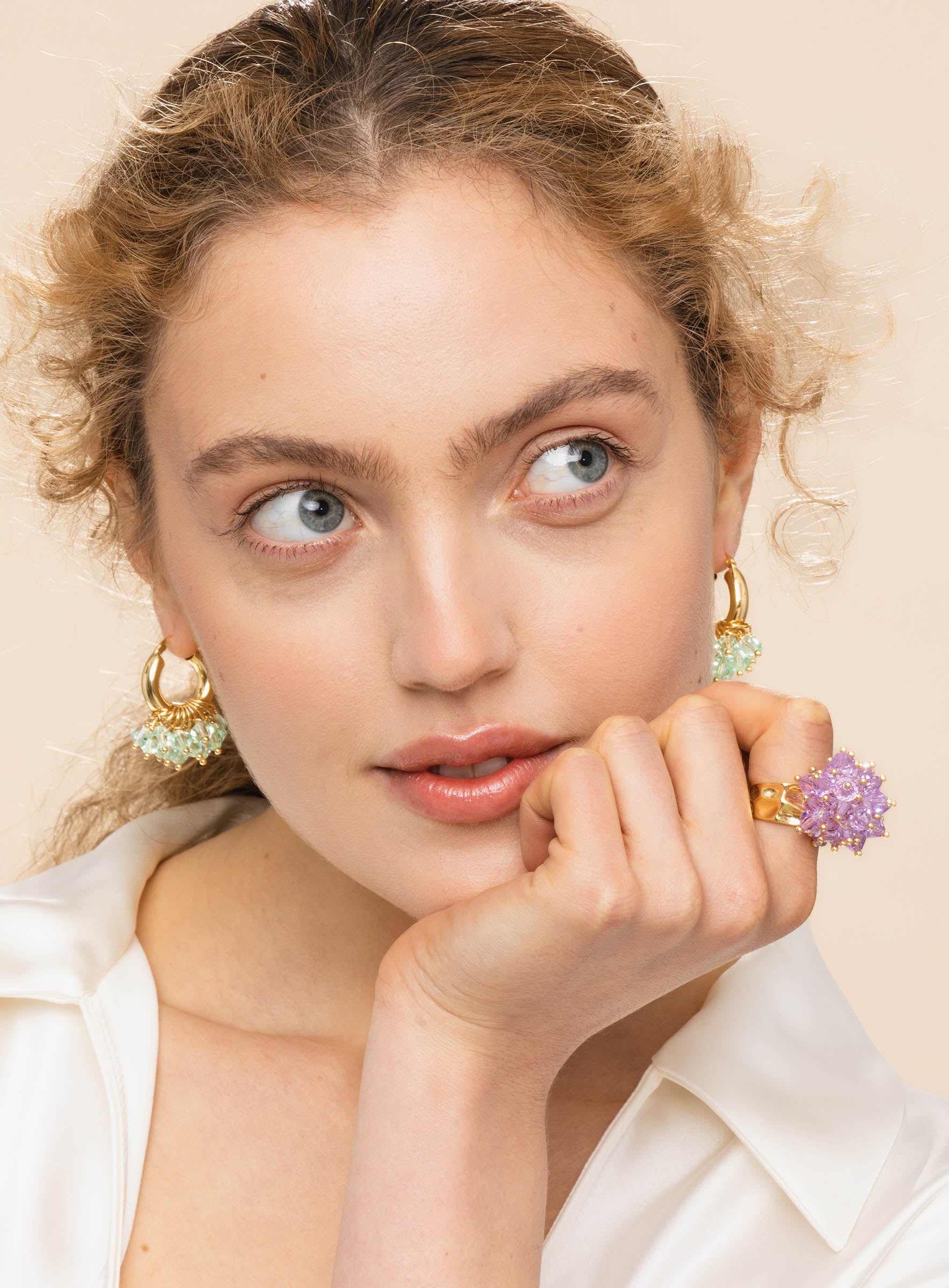 Annele garden goddess kullattu hopea