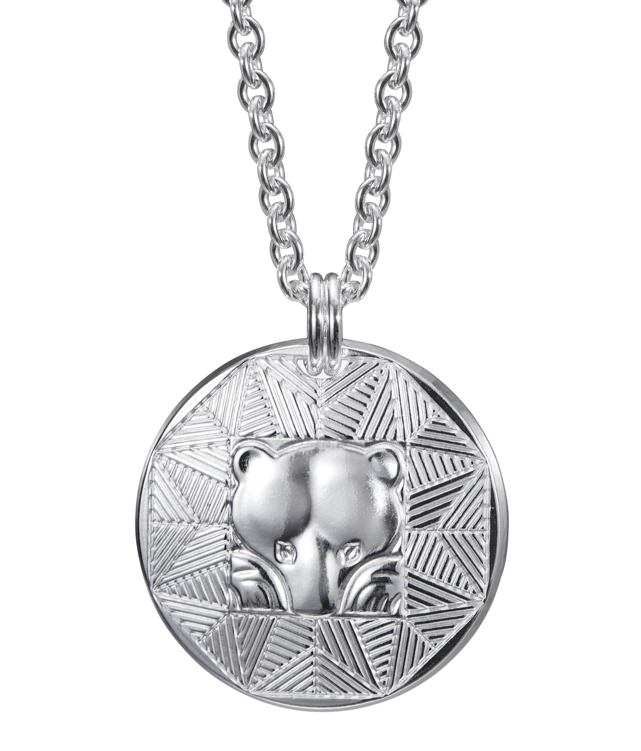 Kalevala-AmulettiPohjankarhu-riipusiso-2270314460-hopea