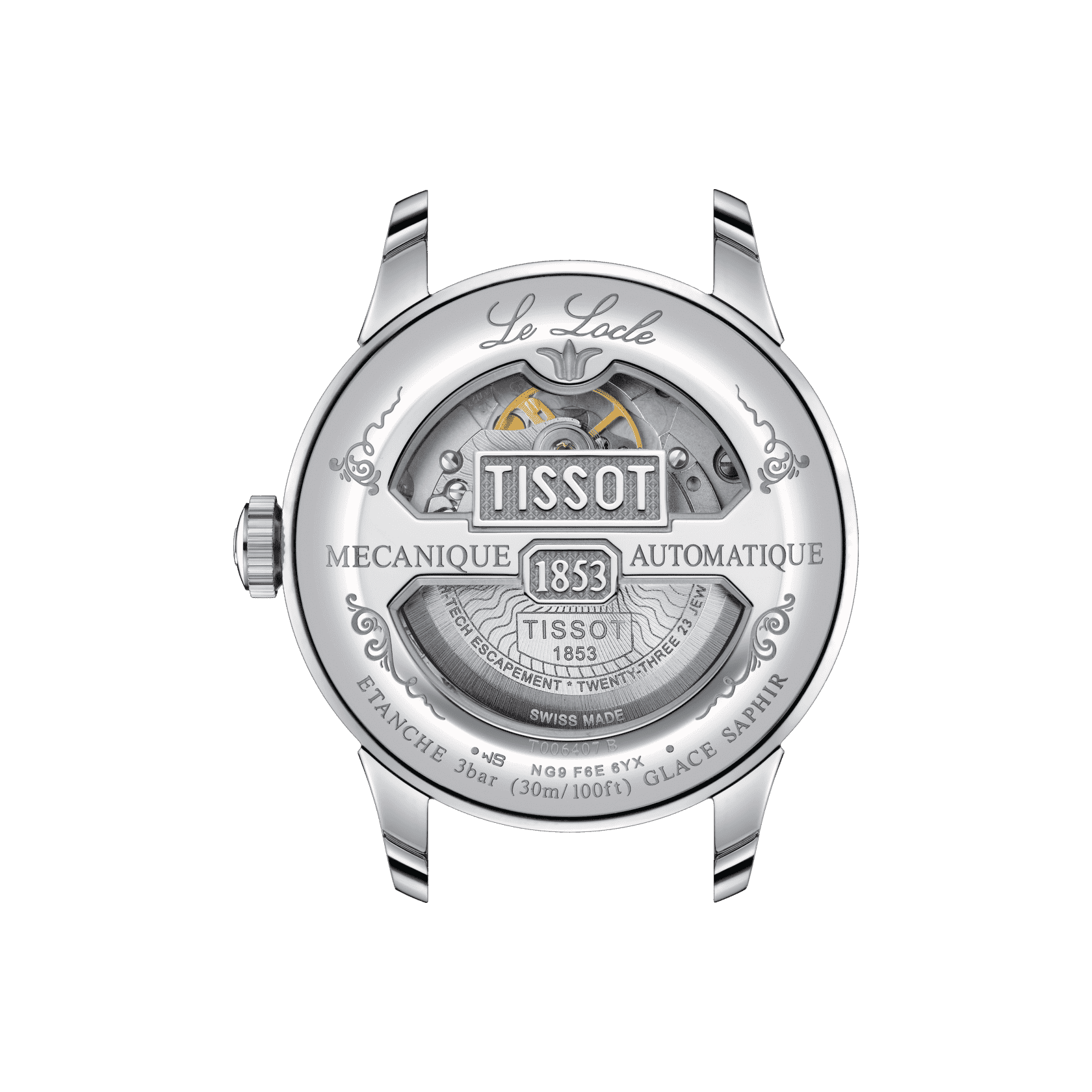 Tissot Le Locle Powermatic 80 miesten rannekello T0064071104300 - Puustjärven Kello & Kulta