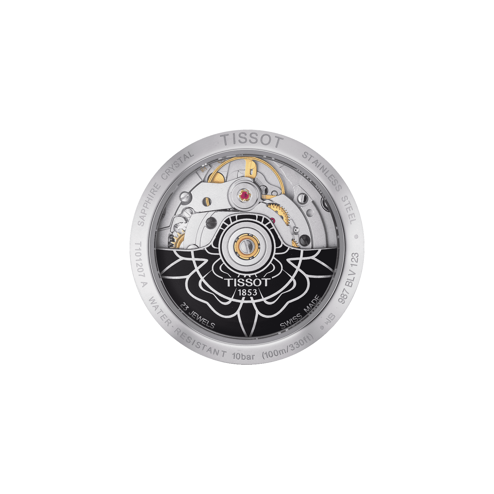 Tissot PR 100 Powermatic 80 Lady - naisten rannekello T1012071111600 - Puustjärven Kello & Kulta