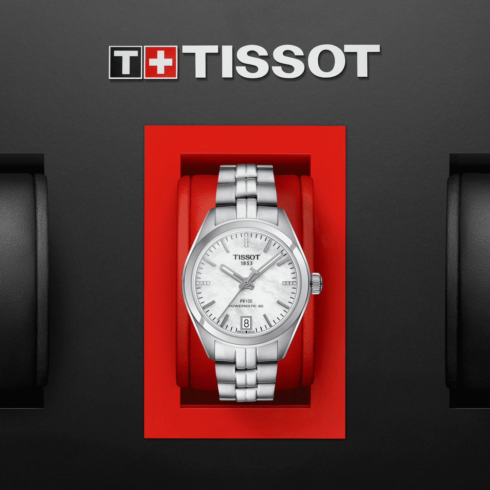 Tissot PR 100 Powermatic 80 Lady - naisten rannekello T1012071111600 - Puustjärven Kello & Kulta
