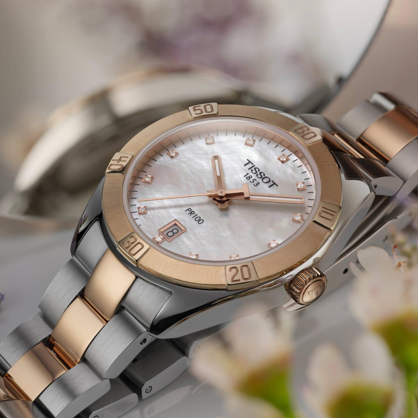 Tissot PR 100 Sport Chic - naisten rannekello T1019102211600 - Puustjärven Kello & Kulta