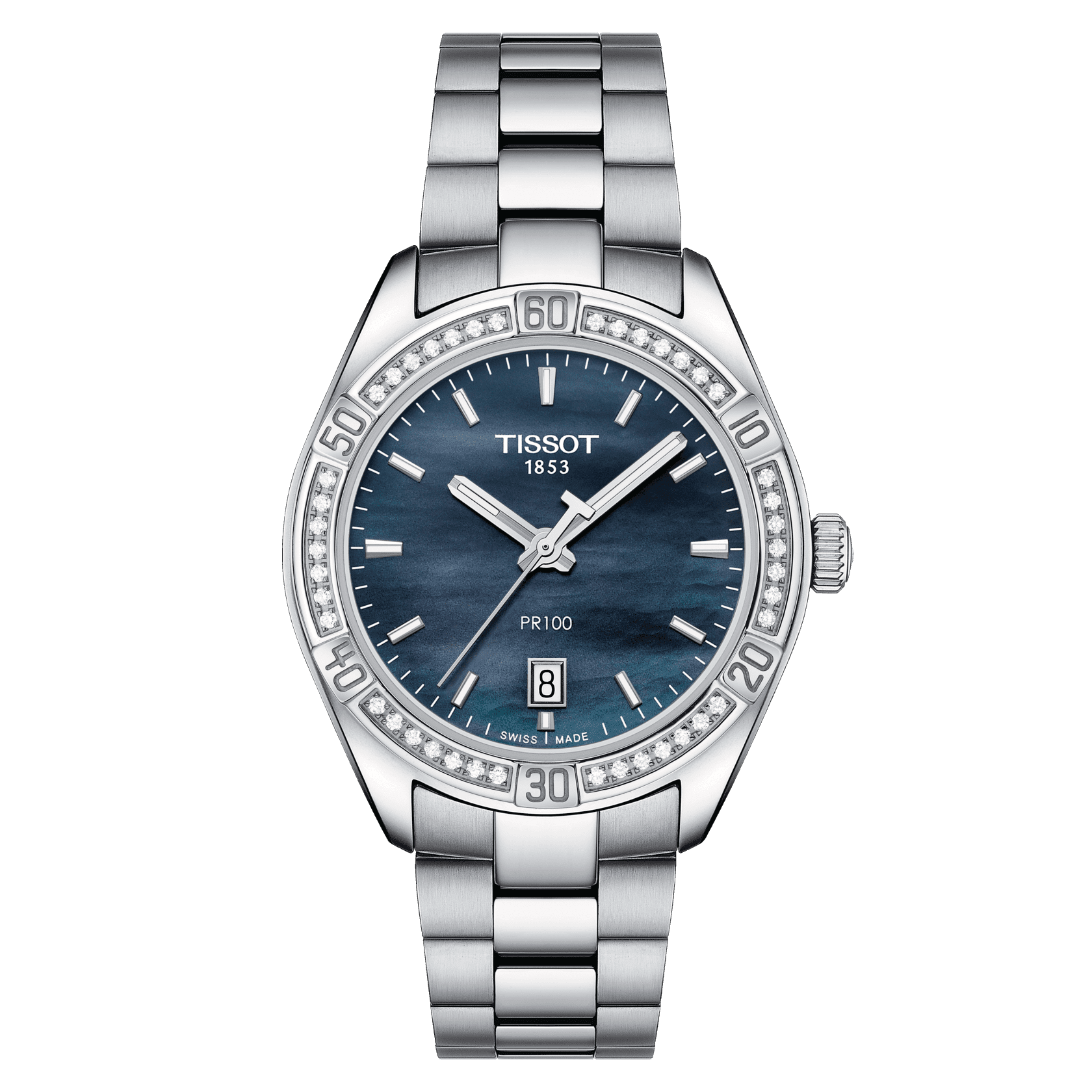 Tissot PR 100 Lady Chic - naisten rannekello T1019106112100 - Puustjärven Kello & Kulta