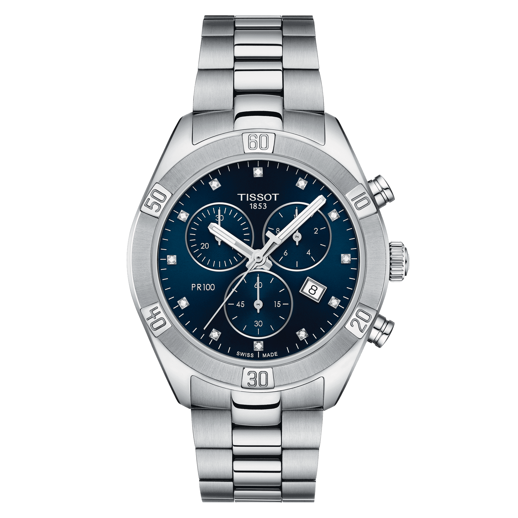 Tissot PR 100 Sport Chic Chronograph - naisten rannekello T1019171104600 - Puustjärven Kello & Kulta