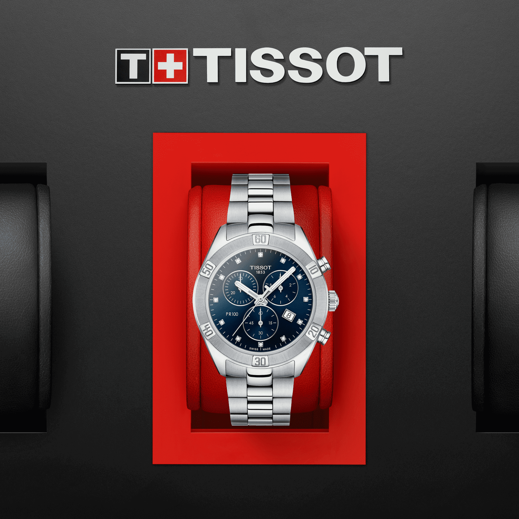 Tissot PR 100 Sport Chic Chronograph - naisten rannekello T1019171104600 - Puustjärven Kello & Kulta