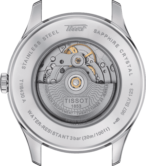 Tissot Heritage Visodate Powermatic 80 - miesten rannekello T1184301104100 - Puustjärven Kello & Kulta