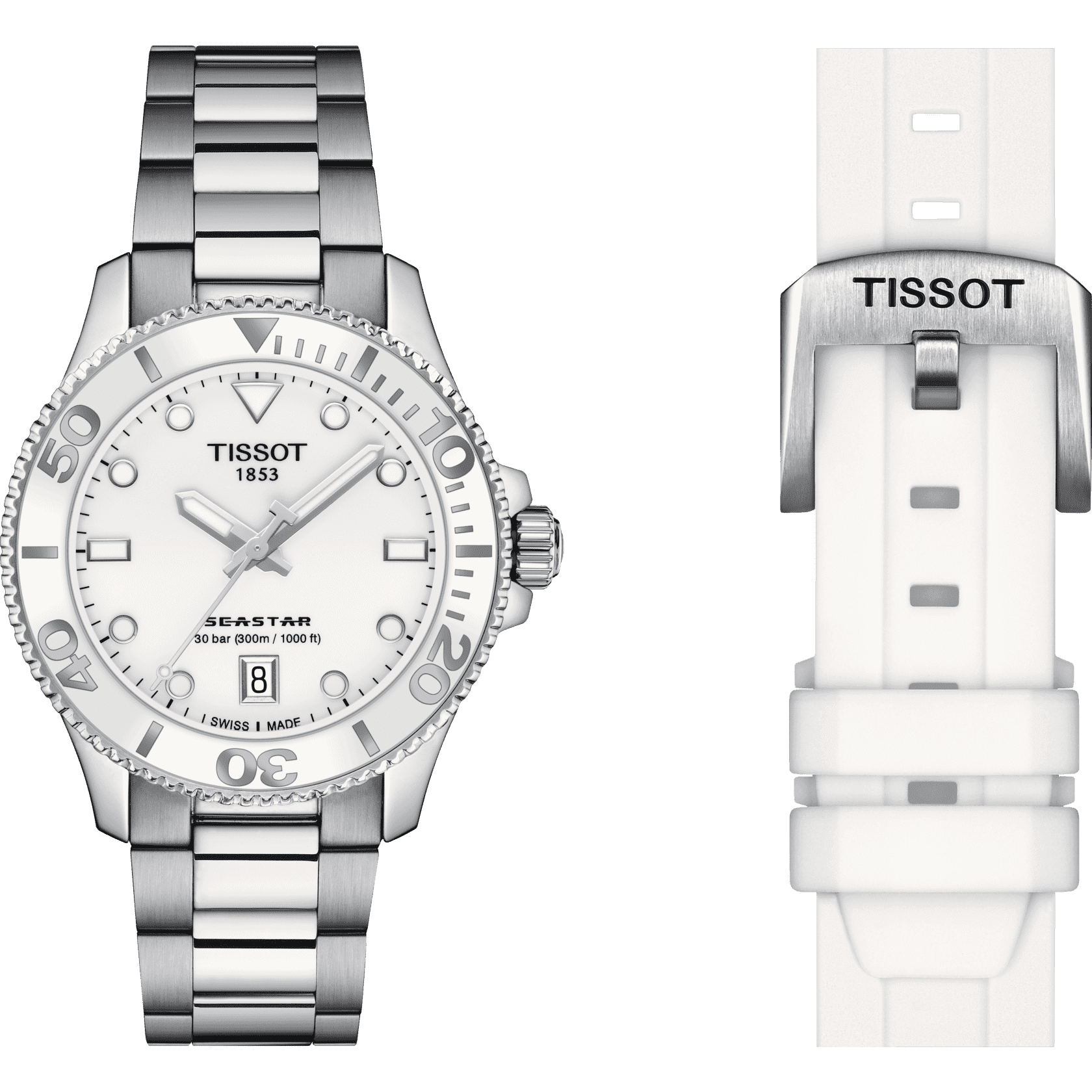 Tissot Seastar 1000 36mm - naisten rannekello T1202101101100 - Puustjärven Kello & Kulta