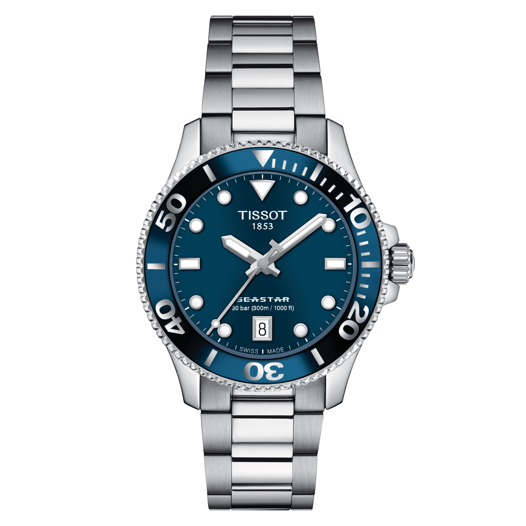 Tissot Seastar 1000 36mm - naisten rannekello T1202101104100 - Puustjärven Kello & Kulta