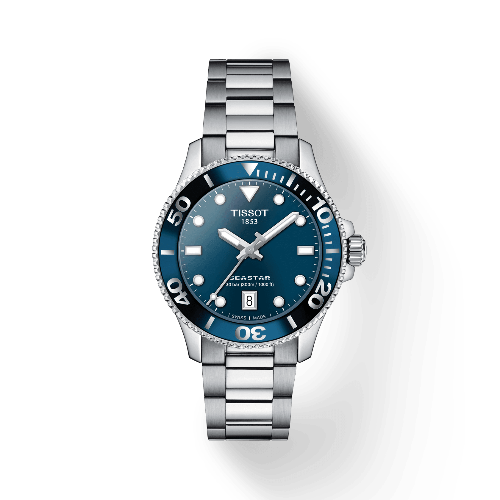 Tissot Seastar 1000 36mm - naisten rannekello T1202101104100 - Puustjärven Kello & Kulta