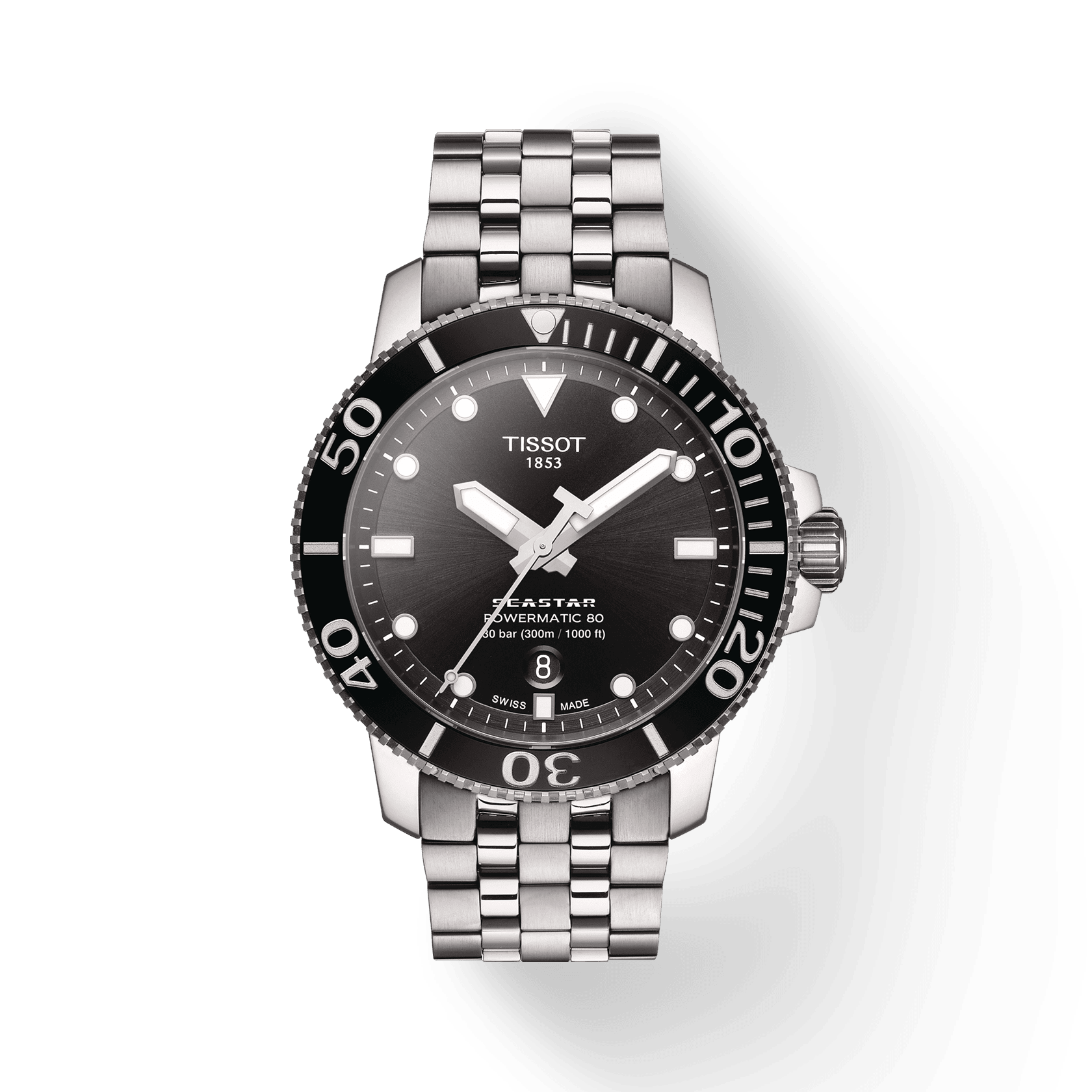 Tissot Seastar 1000 Powermatic 80 - miesten rannekello T1204071105100 - Puustjärven Kello & Kulta