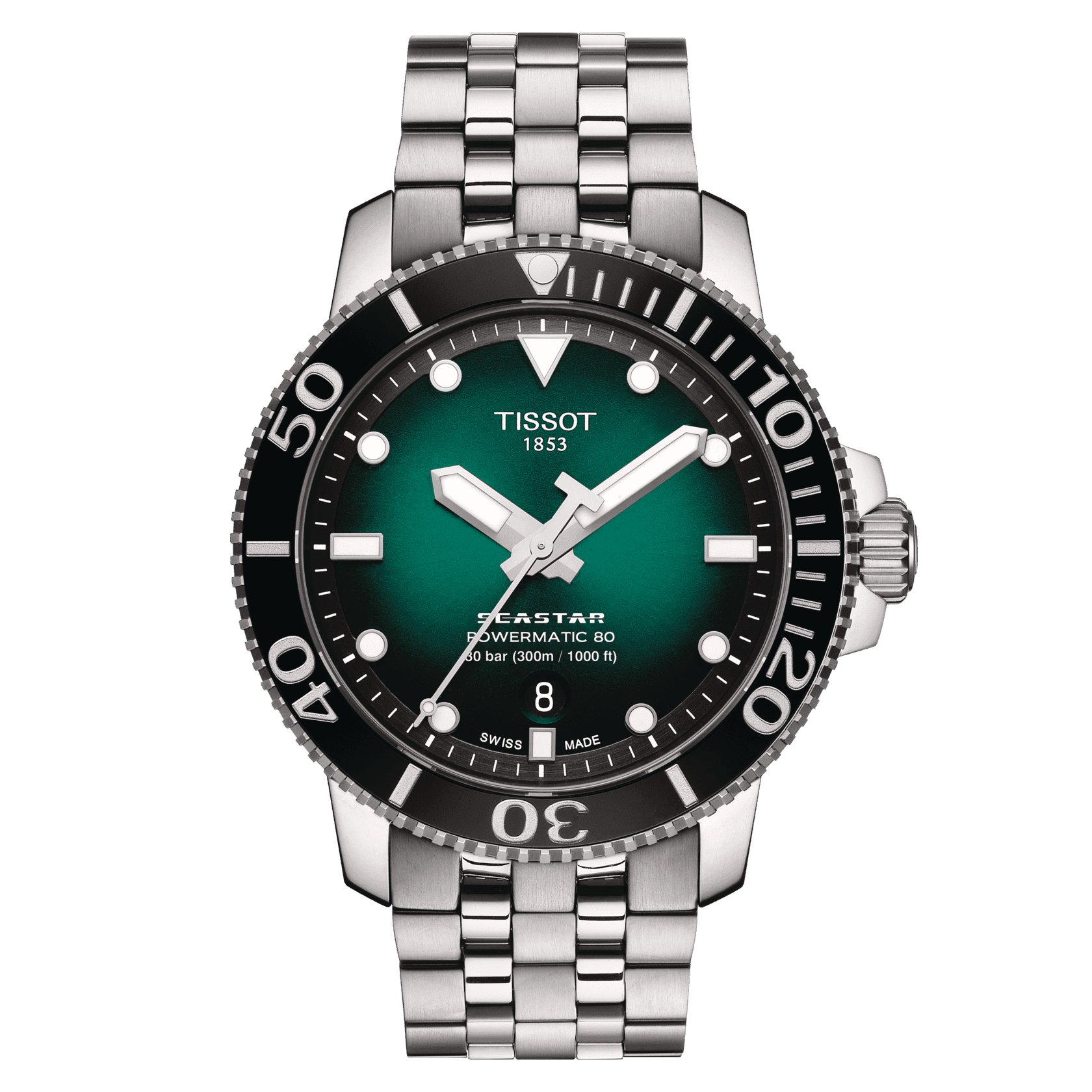 Tissot Seastar 1000 Powermatic 80 - miesten rannekello T1204071109101 - Puustjärven Kello & Kulta