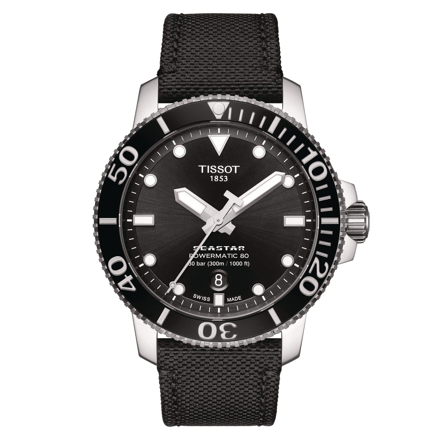 Tissot Seastar 1000 Powermatic 80 - miesten rannekello T1204071705100 - Puustjärven Kello & Kulta