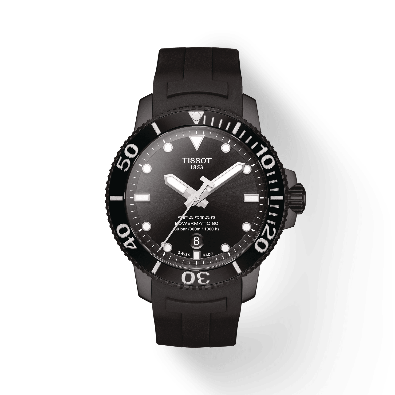 Tissot Seastar 1000 Powermatic 80 - miesten rannekello T1204073705100 - Puustjärven Kello & Kulta