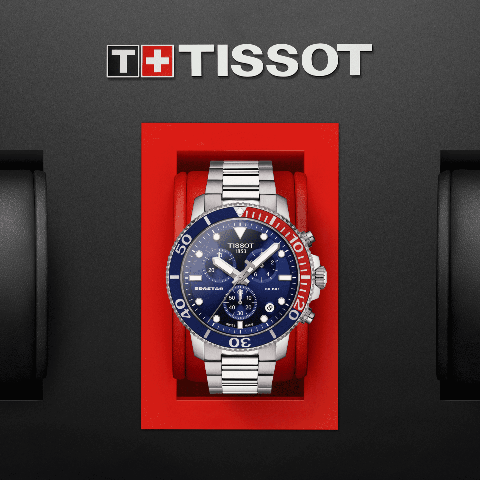 Tissot Seastar 1000 Quartz Chronograph - miesten rannekello T1204171104103 - Puustjärven Kello & Kulta