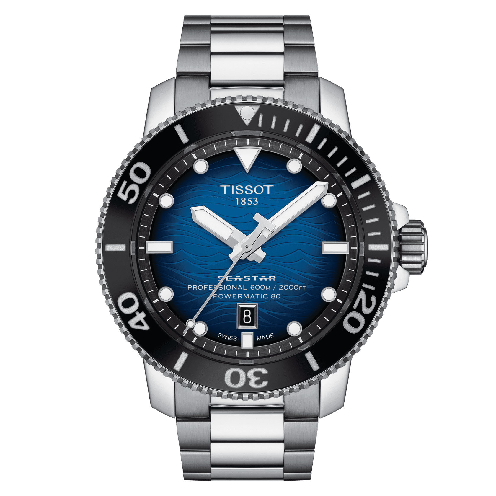 Tissot Seastar 2000 Professional Powermatic 80 - miesten rannekello T1206071104101 - Puustjärven Kello & Kulta