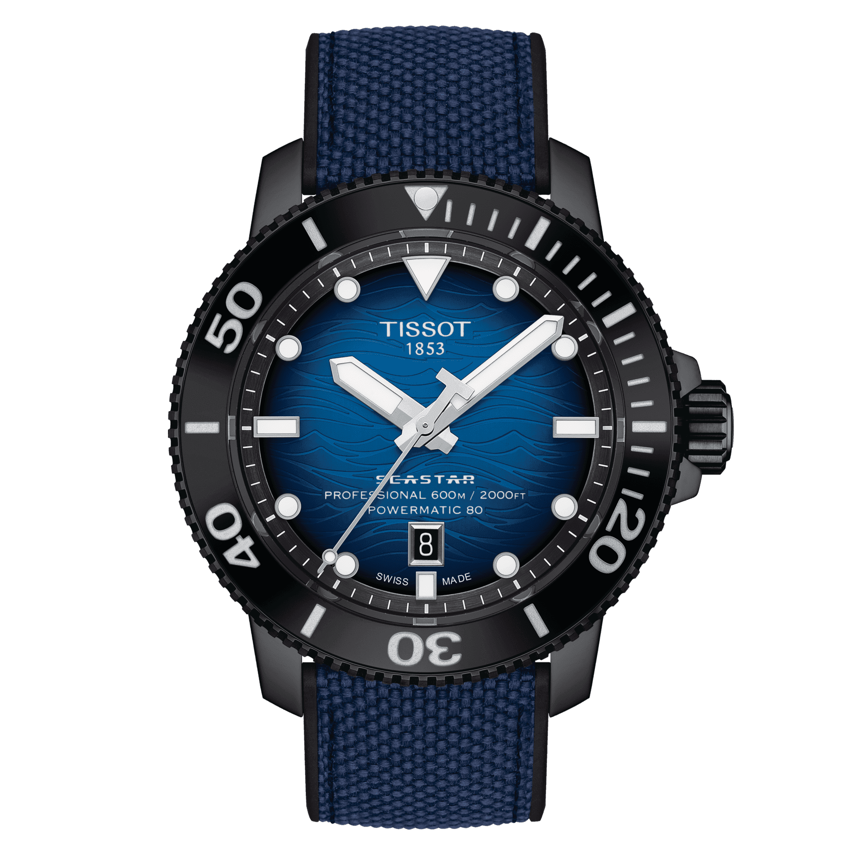 Tissot Seastar 2000 Professional Powermatic 80 - miesten rannekello T1206073704100 - Puustjärven Kello & Kulta
