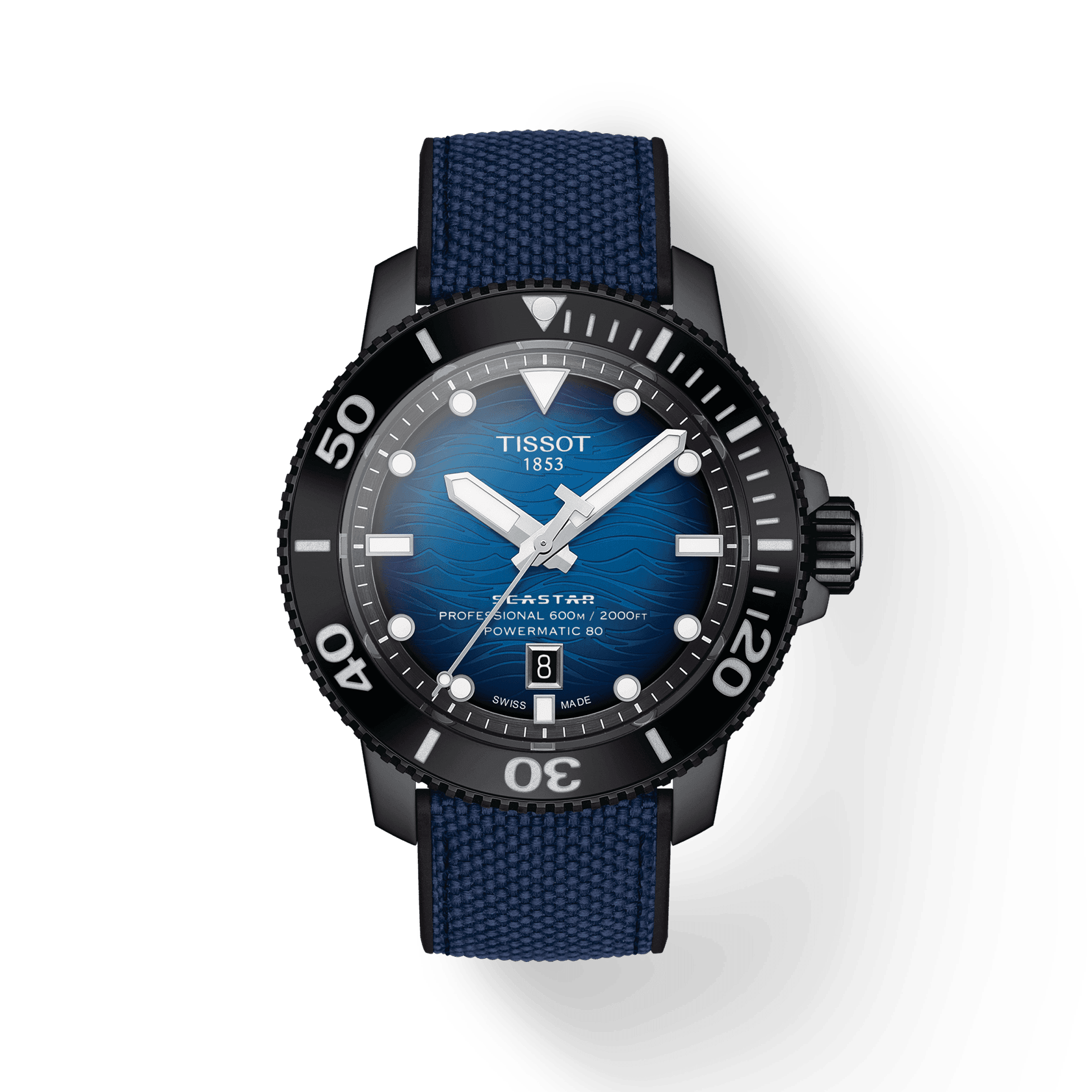 Tissot Seastar 2000 Professional Powermatic 80 - miesten rannekello T1206073704100 - Puustjärven Kello & Kulta