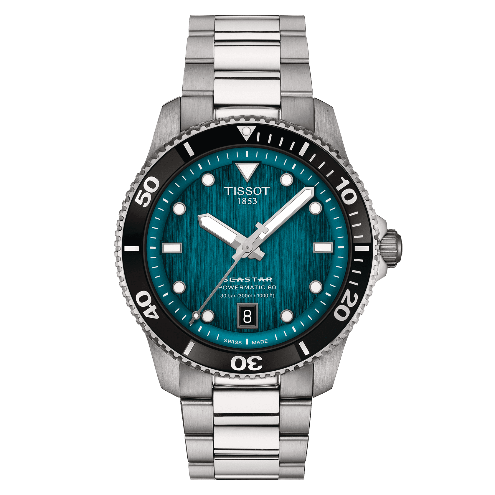 T1208071109100 Tissot Seastar Powermatic 80 - Puustjärven Kello & Kulta
