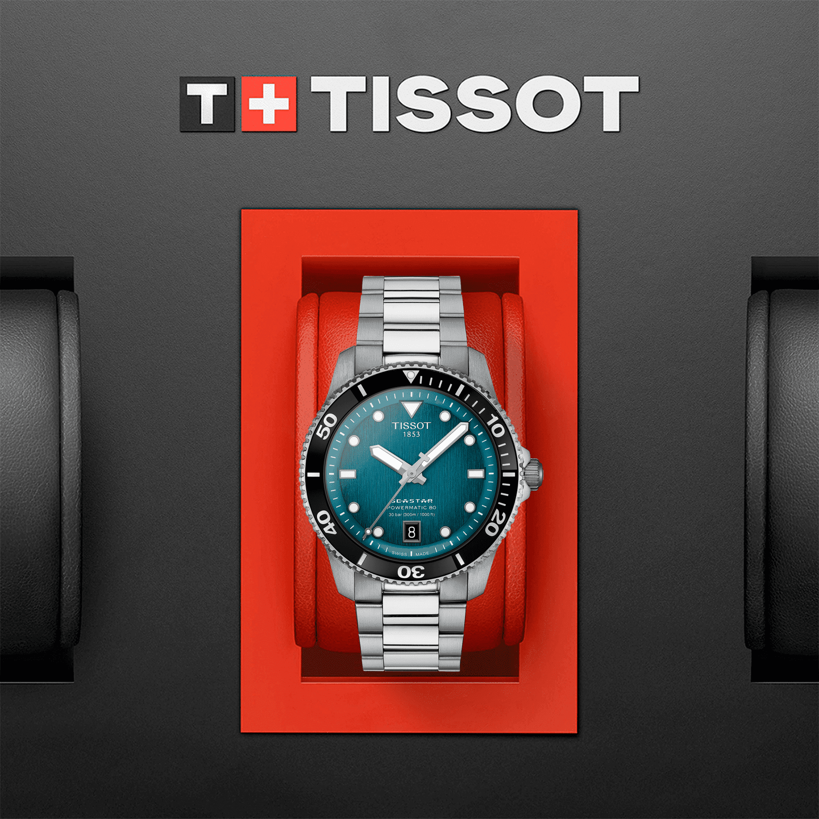 T1208071109100 Tissot Seastar Powermatic 80 - Puustjärven Kello & Kulta