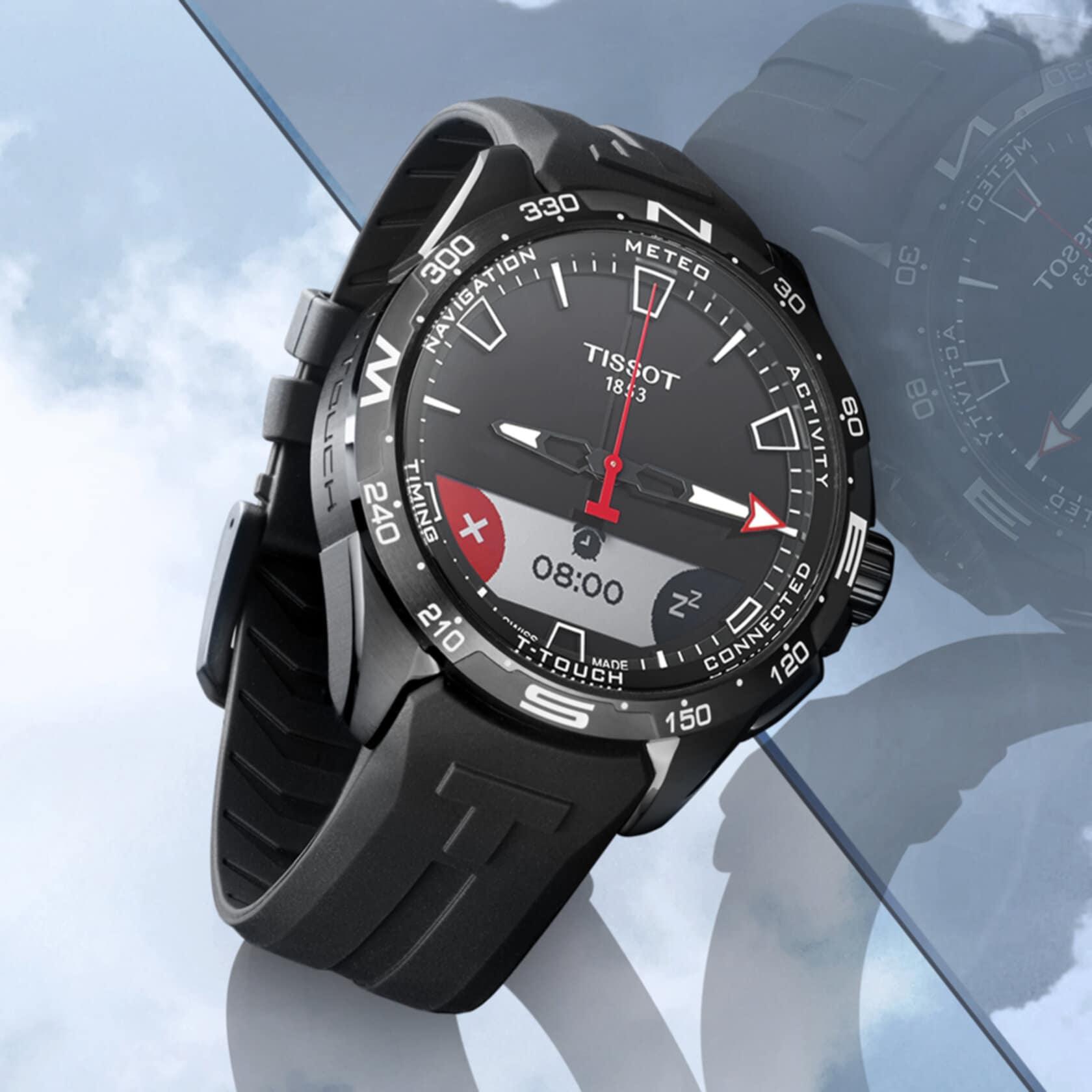 Tissot T-Touch Connect Solar - miesten rannekello T1214204705103 - Puustjärven Kello & Kulta