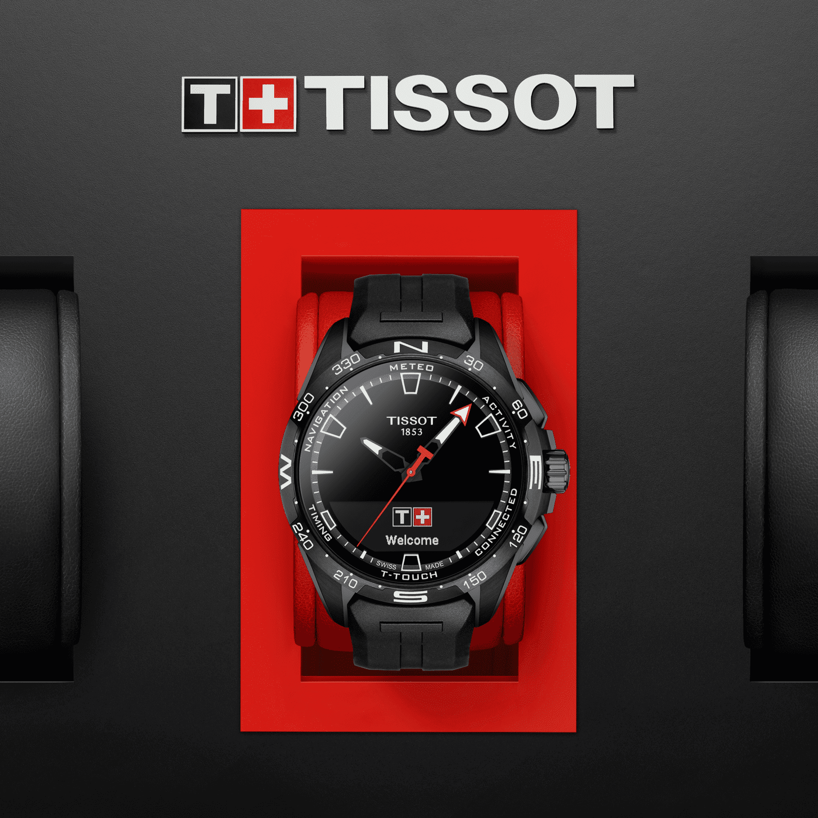 Tissot T-Touch Connect Solar - miesten rannekello T1214204705103 - Puustjärven Kello & Kulta