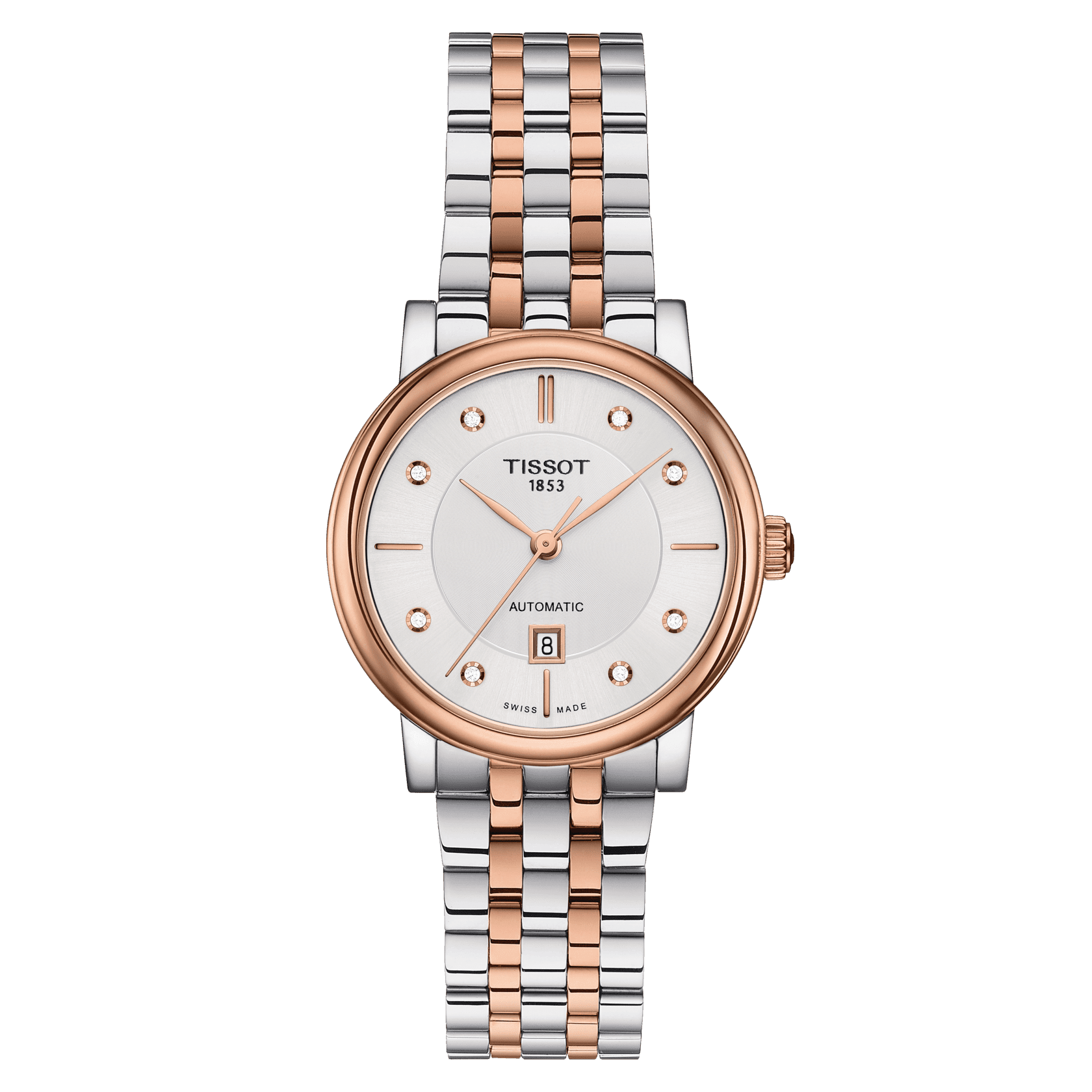 Tissot Carson Lady Automatic - naisten rannekello T1222072203600 - Puustjärven Kello & Kulta