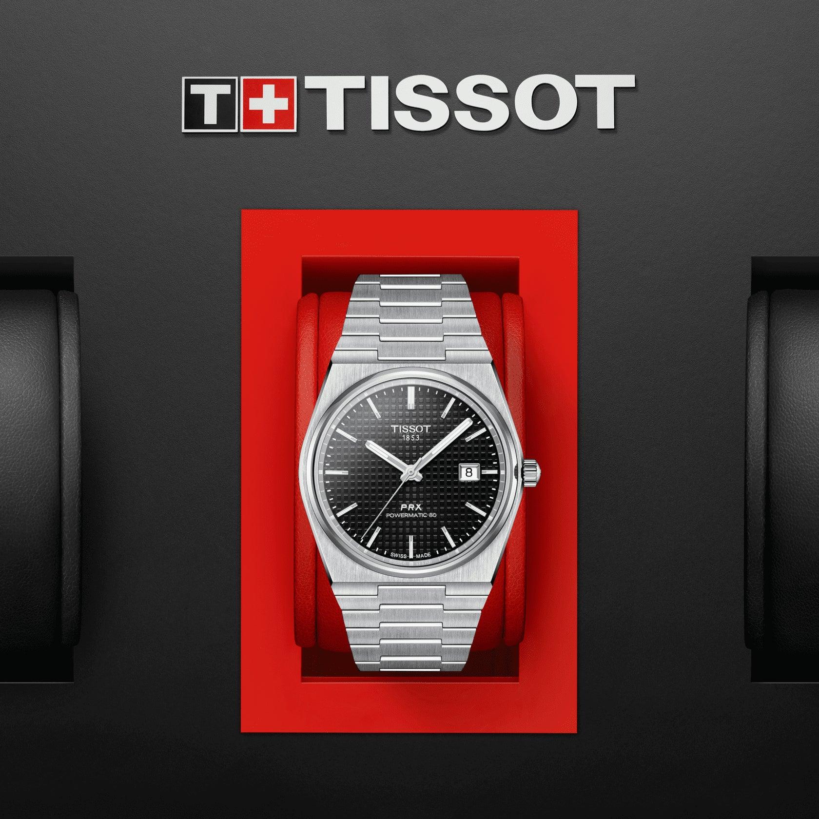 Tissot PRX Powermatic 80 - miesten rannekello T1374071105100 - Puustjärven Kello & Kulta