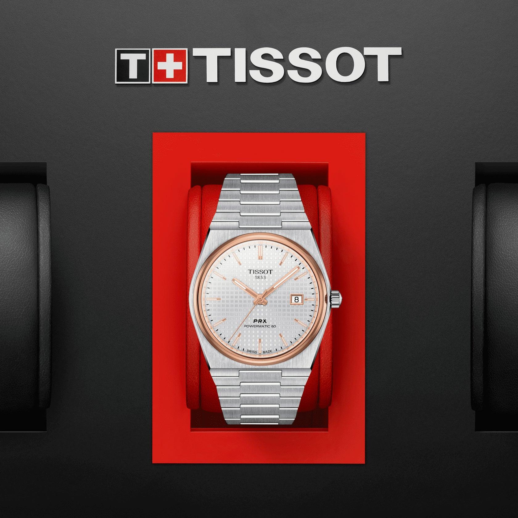 Tissot PRX Powermatic 80 - miesten rannekello T1374072103100 - Puustjärven Kello & Kulta