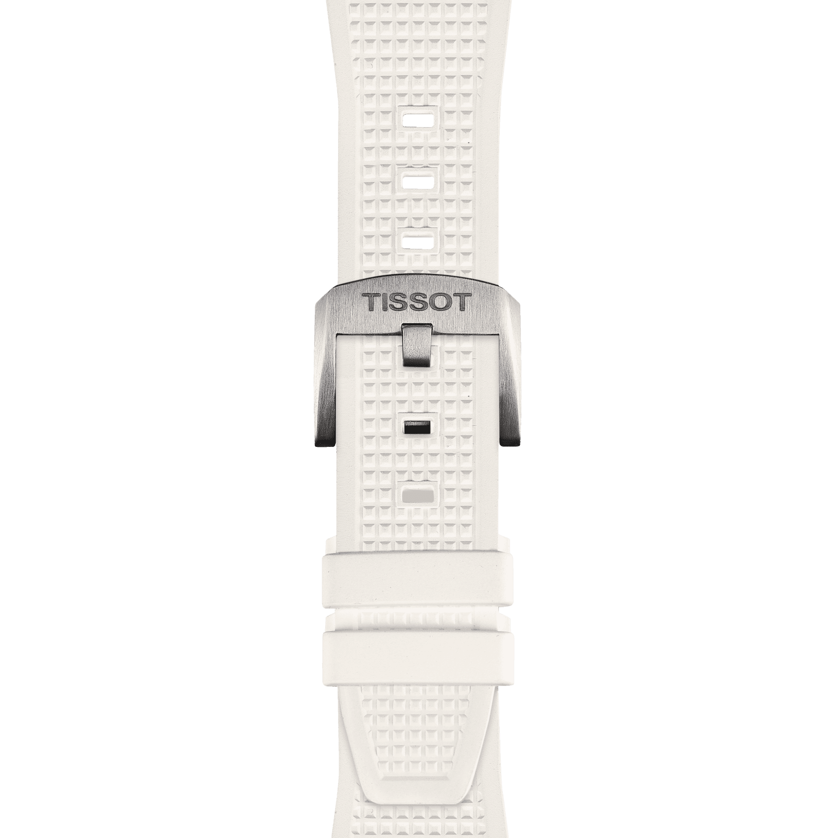 Tissot PRX Quartz rannekello valkoisella silikoni/kumirannekkeeella T1374101701100 - Puustjärven Kello & Kulta