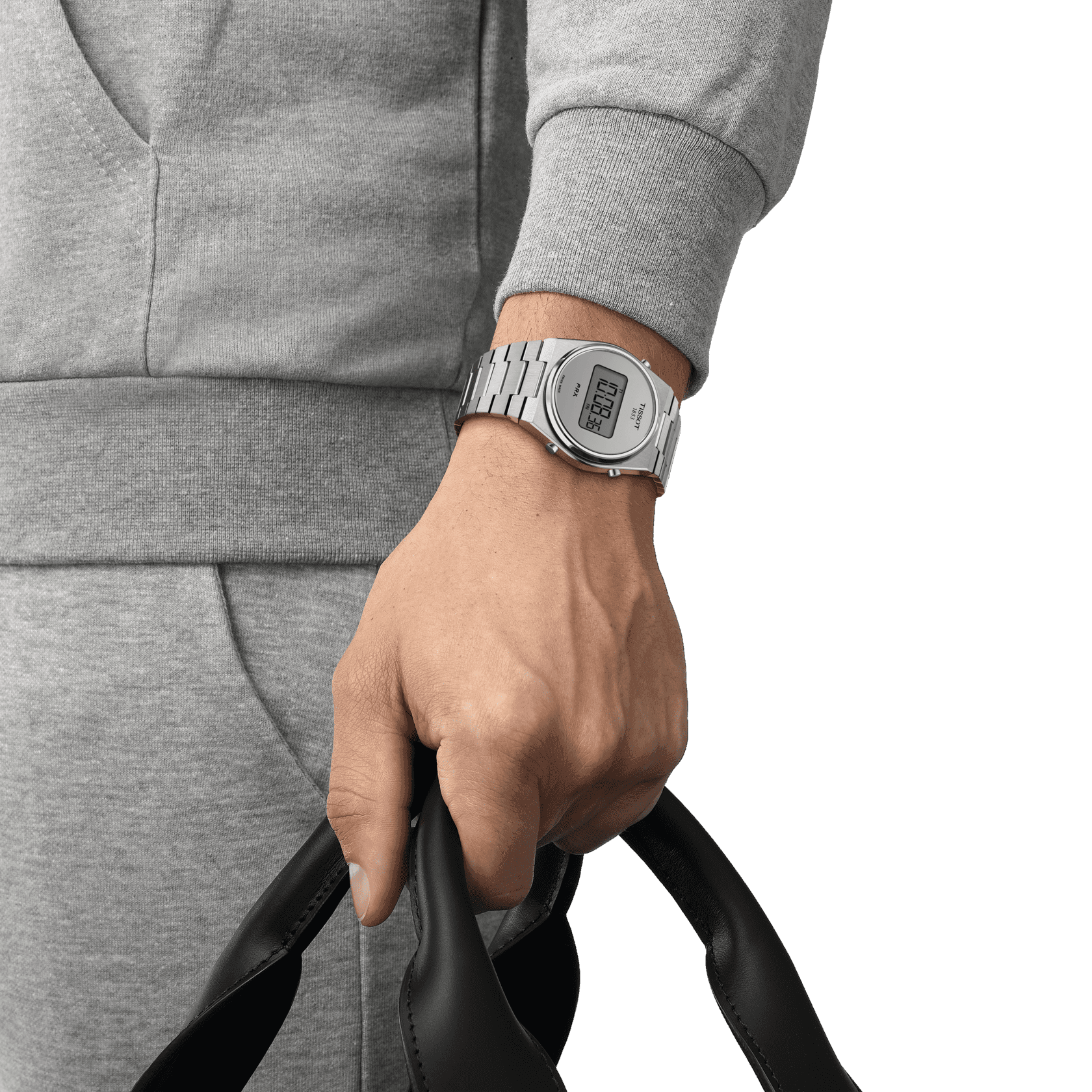 Tissot PRX Digital silver rannekello T1374631103000 - Puustjärven Kello & Kulta