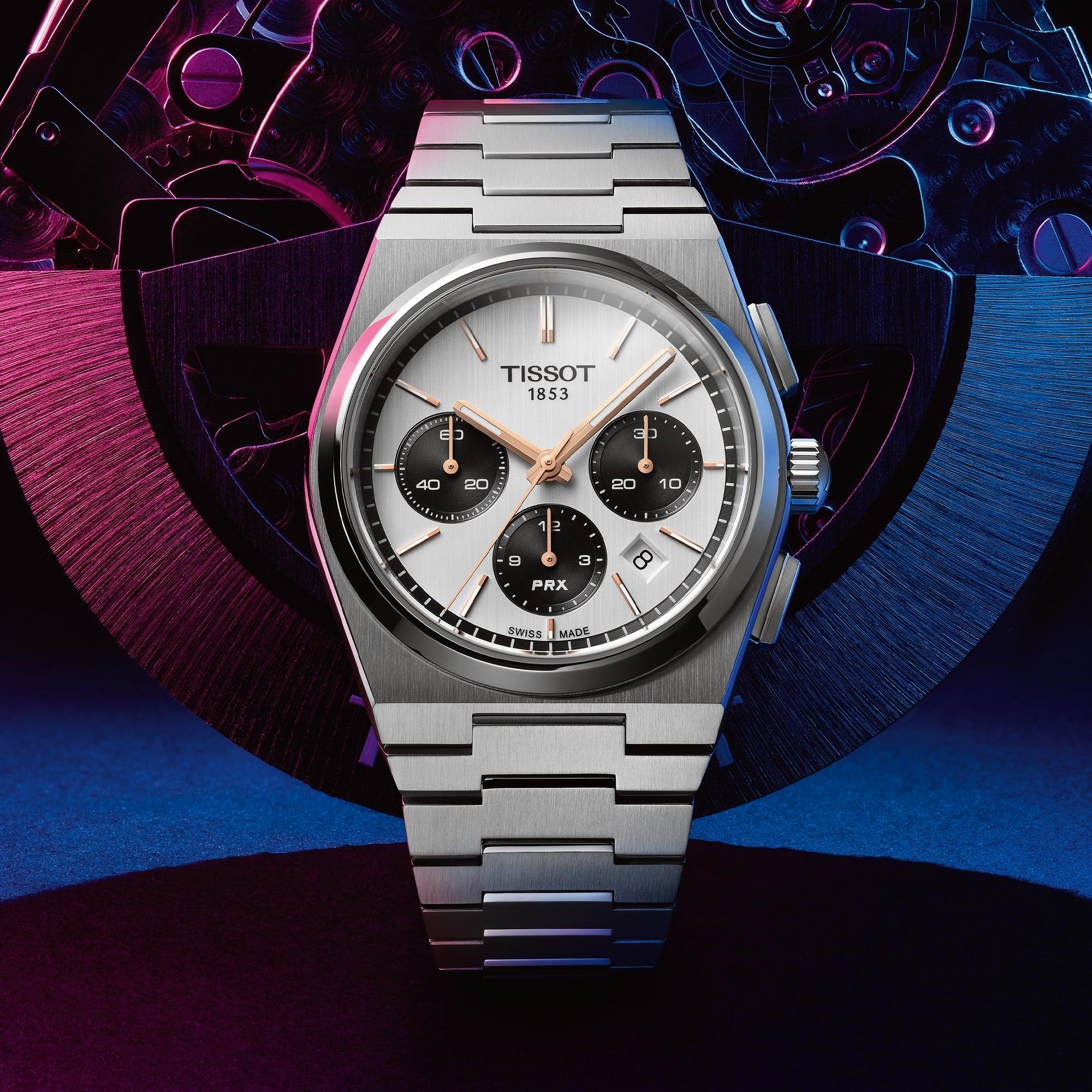 Tissot PRX Automatic Chronograph - miesten rannekello T1374271101100 - Puustjärven Kello & Kulta