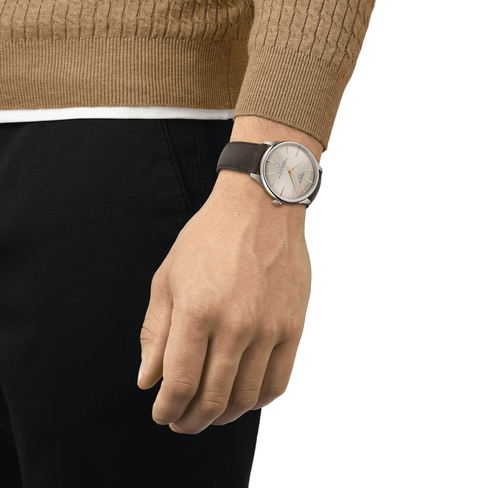 Tissot Chemin Des Tourelles Powermatic 80 miesten rannekello T1394071626100 - Puustjärven Kello & Kulta