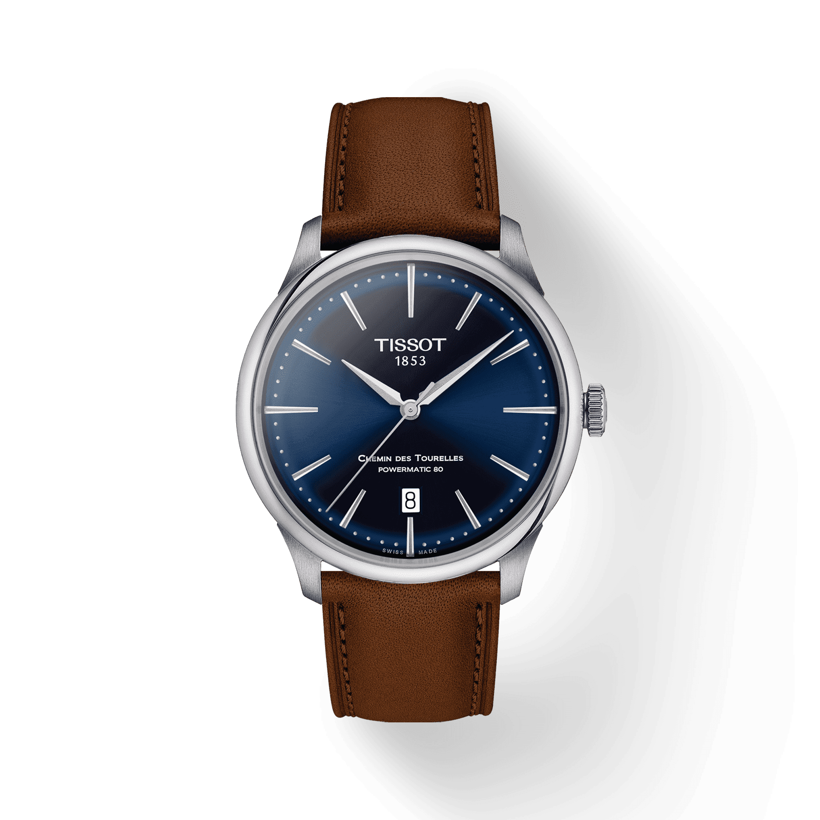 Tissot Chemin Des Tourelles miesten Powermatic 80 rannekello T1398071604100 - Puustjärven Kello & Kulta