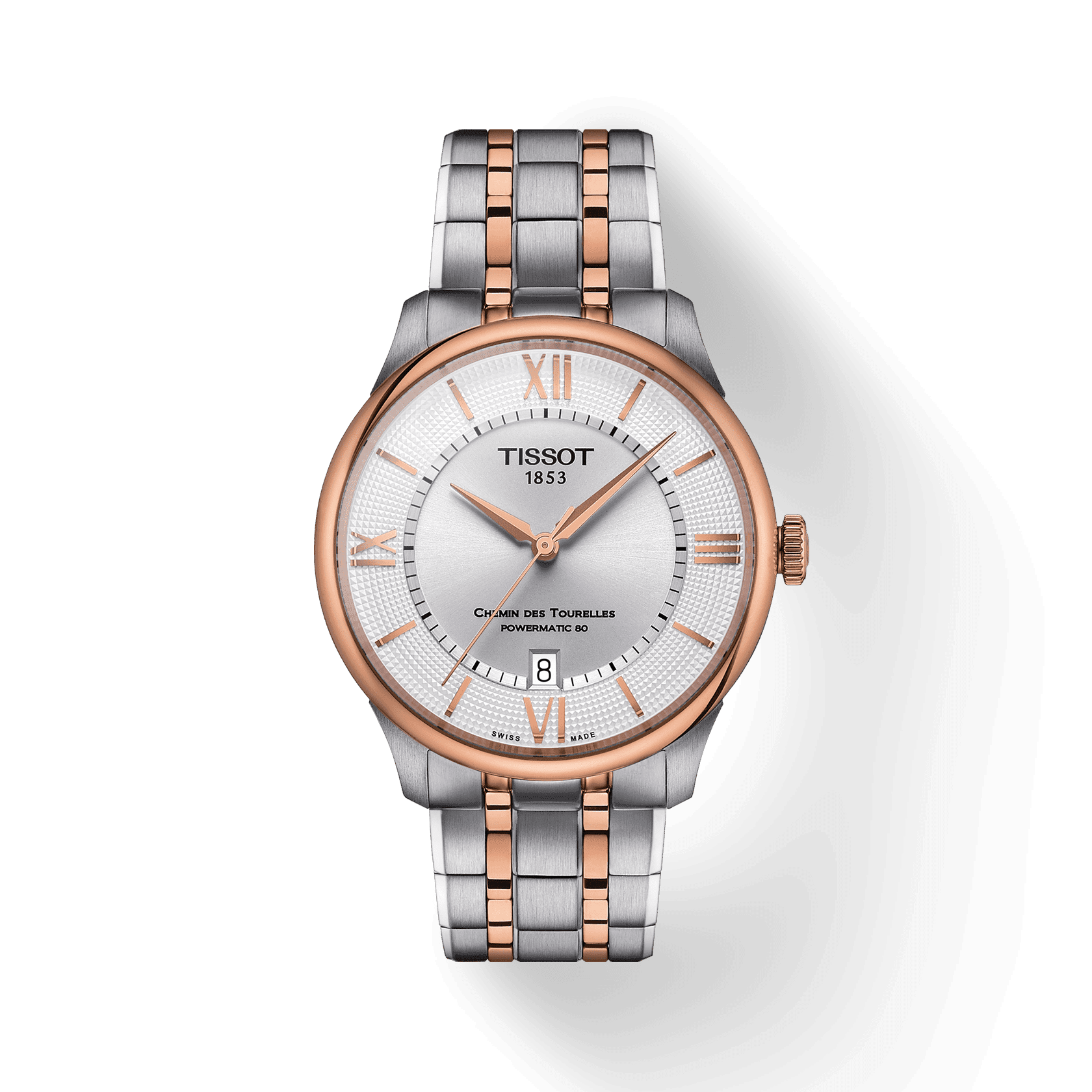 Tissot Chemin Les Tourelles Powermatic 80 rannekello T1398072203800 - Puustjärven Kello & Kulta