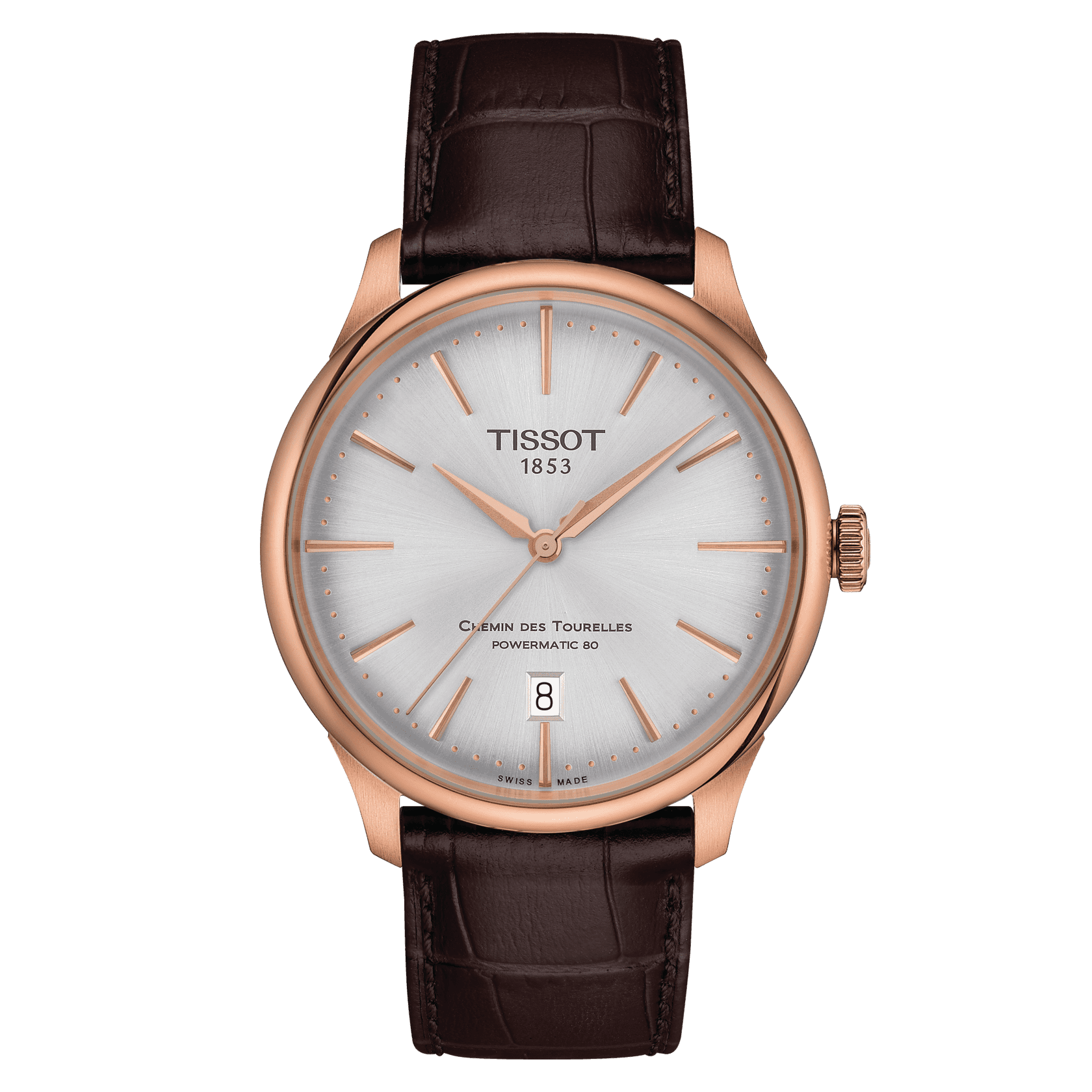 Tissot Chemin Les Tourelles Powermatic 80 miesten rannekello T1398073603100 - Puustjärven Kello & Kulta