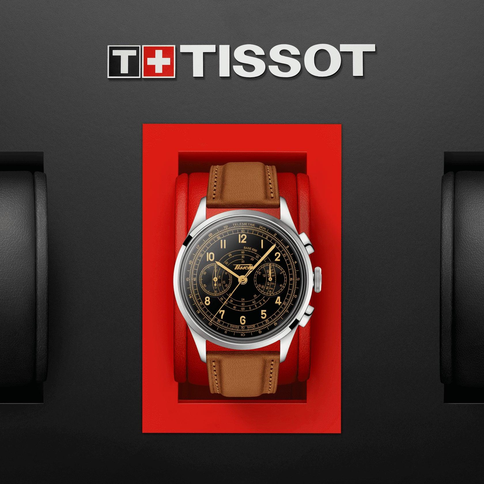 Tissot Telemeter 1938 - miesten rannekello T1424621605200 - Puustjärven Kello & Kulta