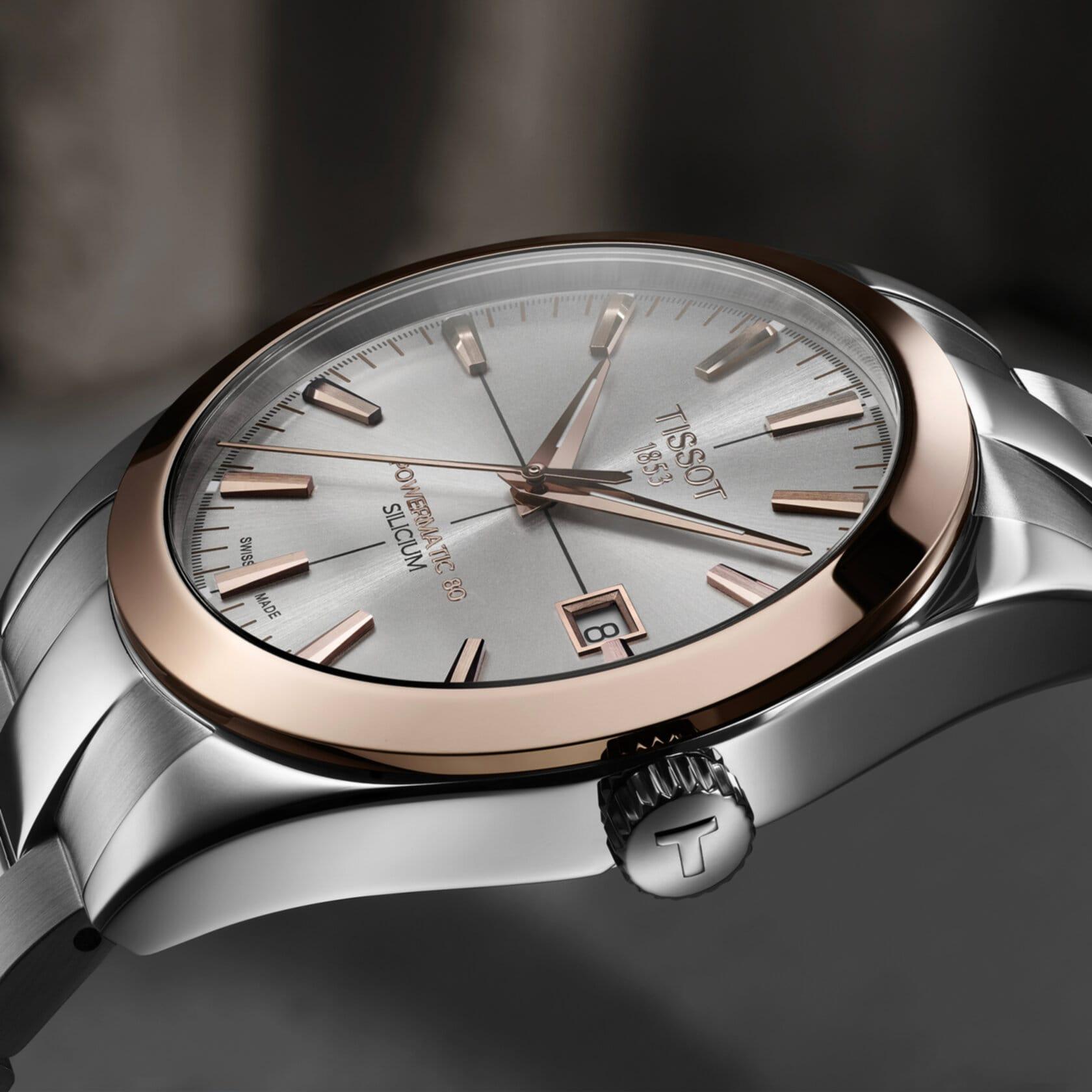 Tissot Gentleman Automatic 18K- miesten rannekello T9274074103100 - Puustjärven Kello & Kulta