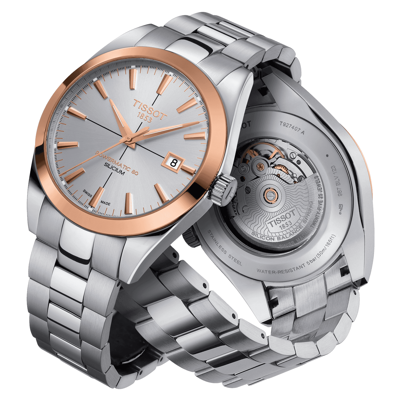 Tissot Gentleman Automatic 18K- miesten rannekello T9274074103100 - Puustjärven Kello & Kulta