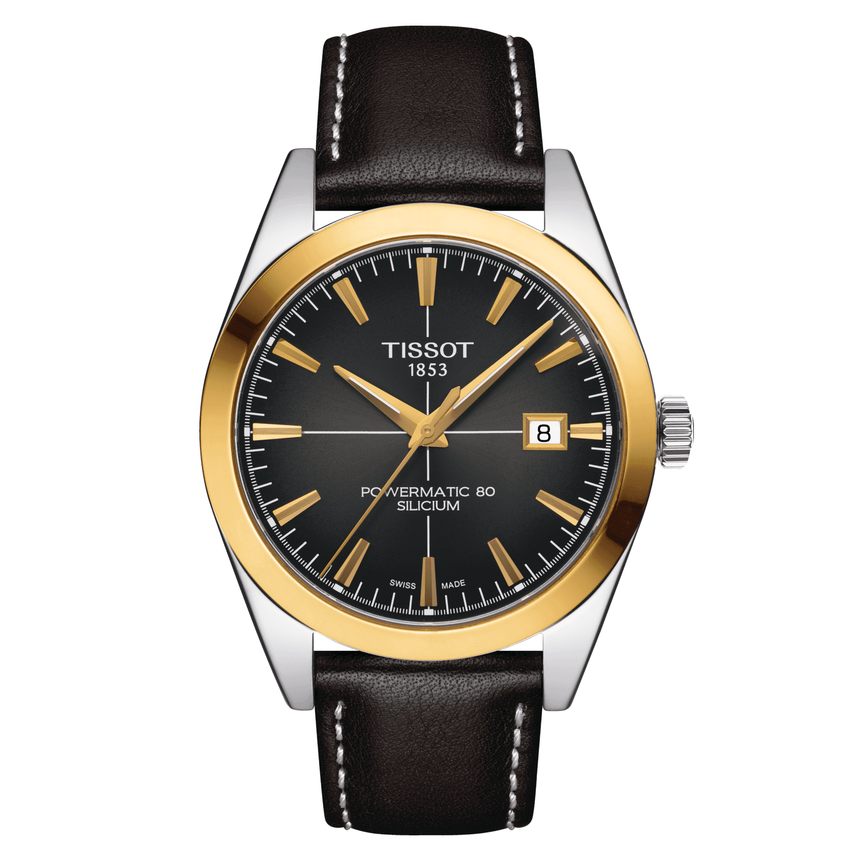 Tissot Gentleman Powermatic 80 18K Gold - miesten rannekello T9274074606101 - Puustjärven Kello & Kulta