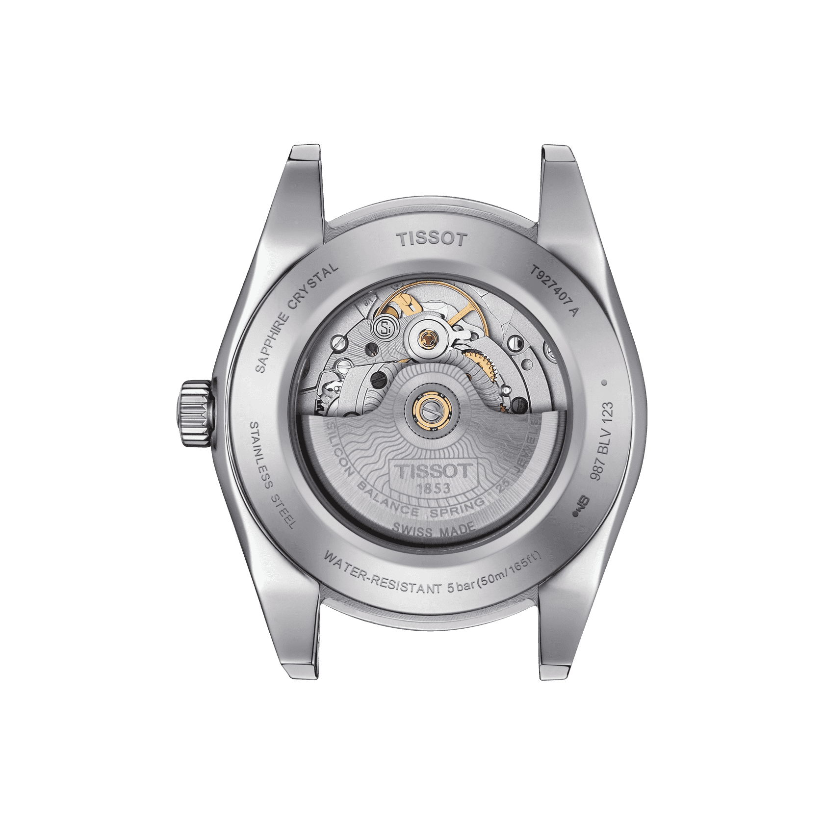 Tissot Gentleman Powermatic 80 18K Gold - miesten rannekello T9274074606101 - Puustjärven Kello & Kulta