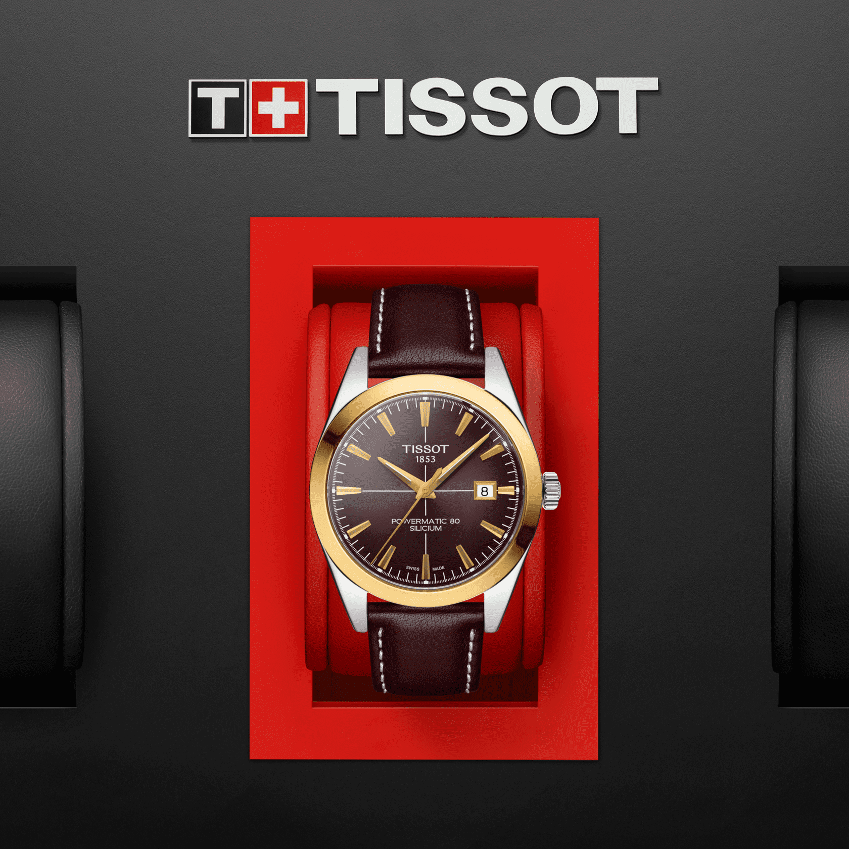 Tissot Gentleman Powermatic 80 18K Gold - miesten rannekello T9274074629101 - Puustjärven Kello & Kulta