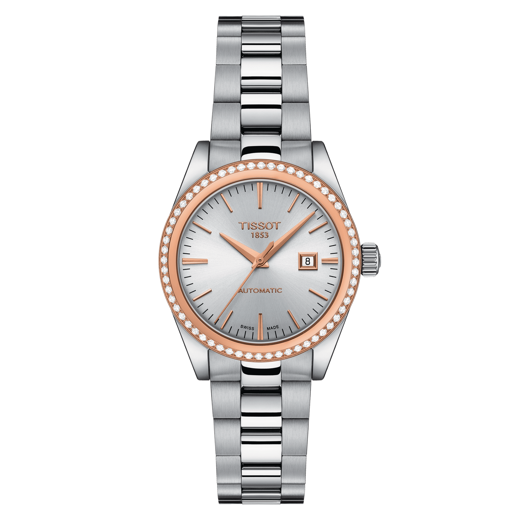 Tissot T-My Lady Automatic 18K Gold - naisten rannekello T9300074103100 - Puustjärven Kello & Kulta