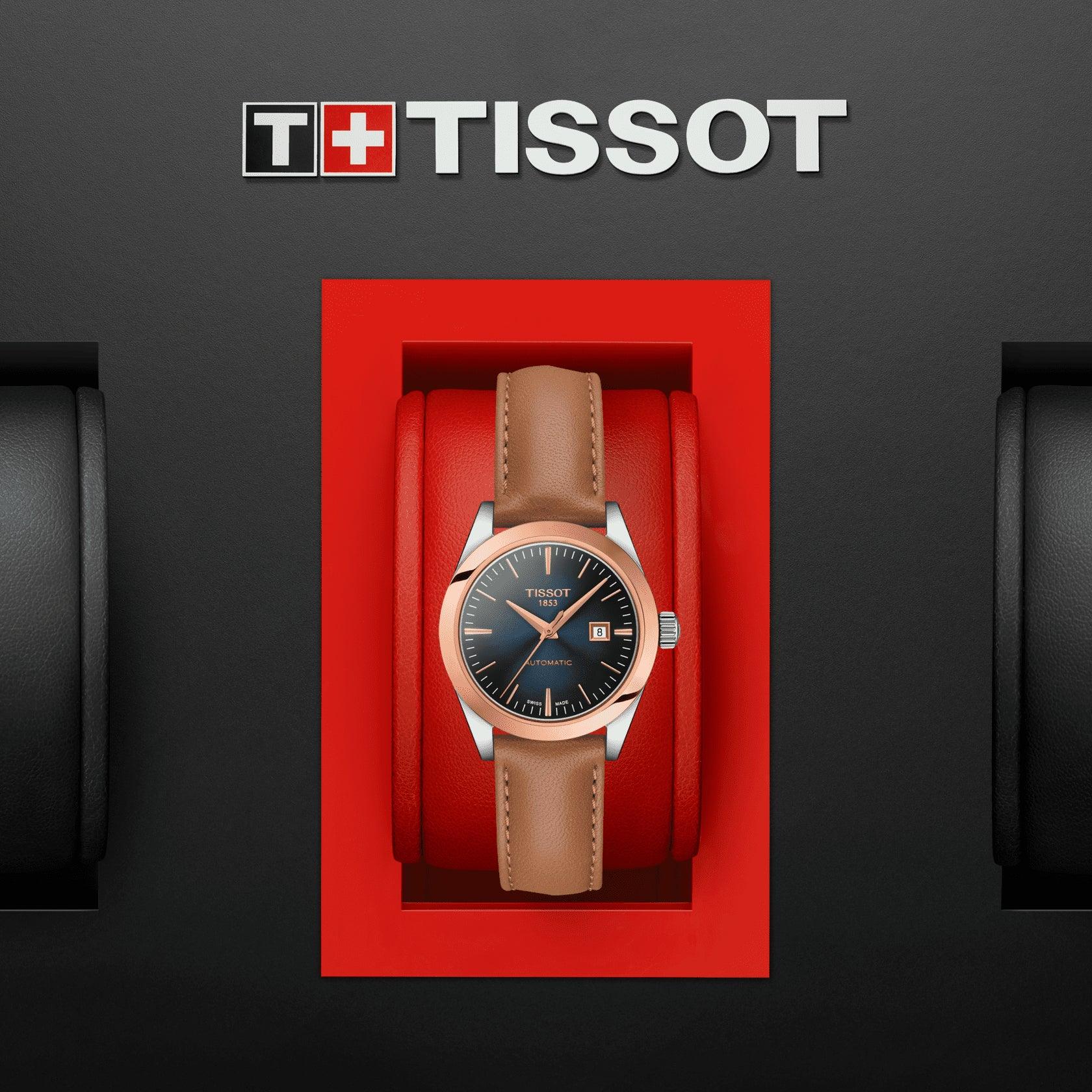 Tissot T-My Lady Automatic 18K Gold - naisten rannekello T9300074604100 - Puustjärven Kello & Kulta