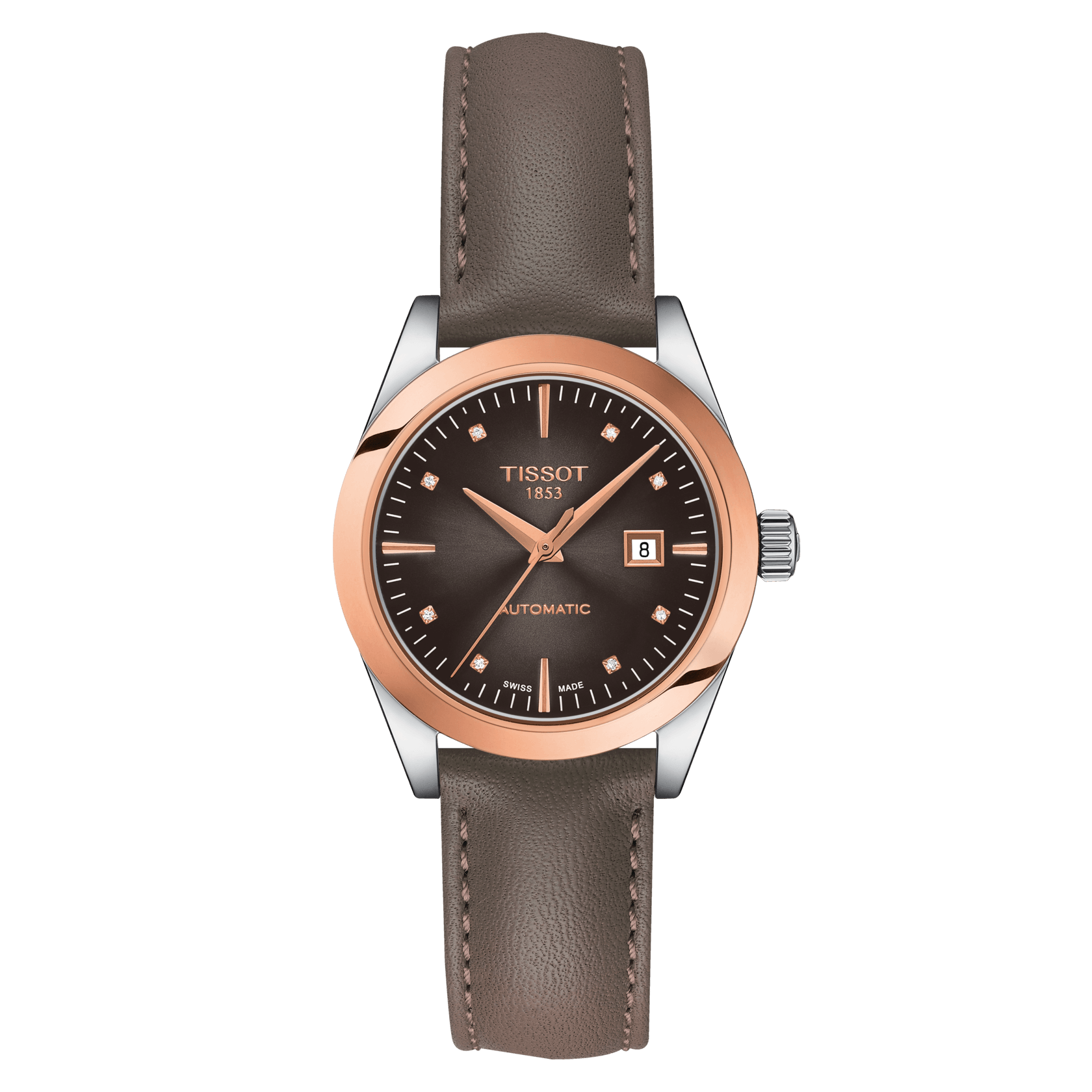 Tissot T-My Lady Automatic 18K Gold - naisten rannekello T9300074629600 - Puustjärven Kello & Kulta