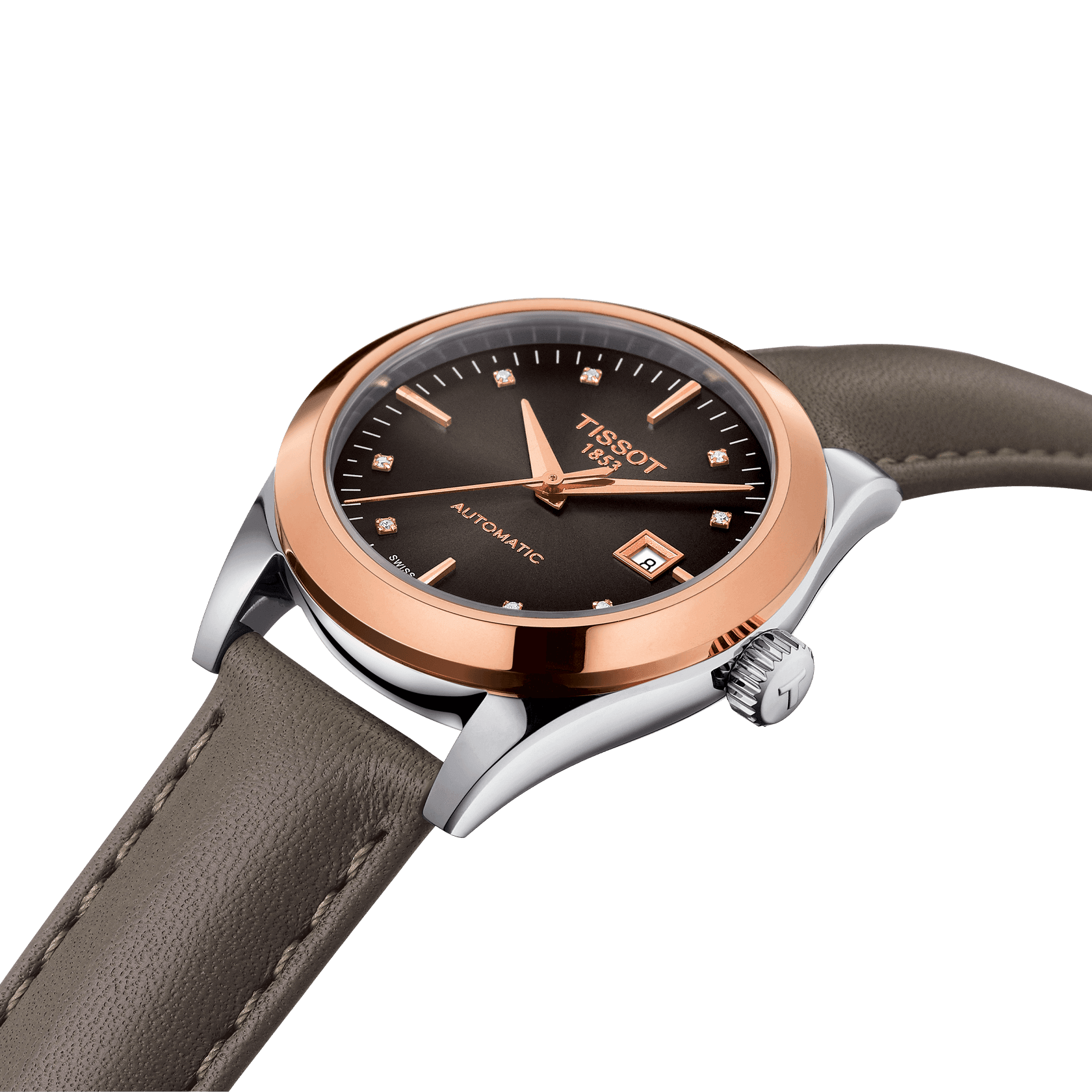 Tissot T-My Lady Automatic 18K Gold - naisten rannekello T9300074629600 - Puustjärven Kello & Kulta