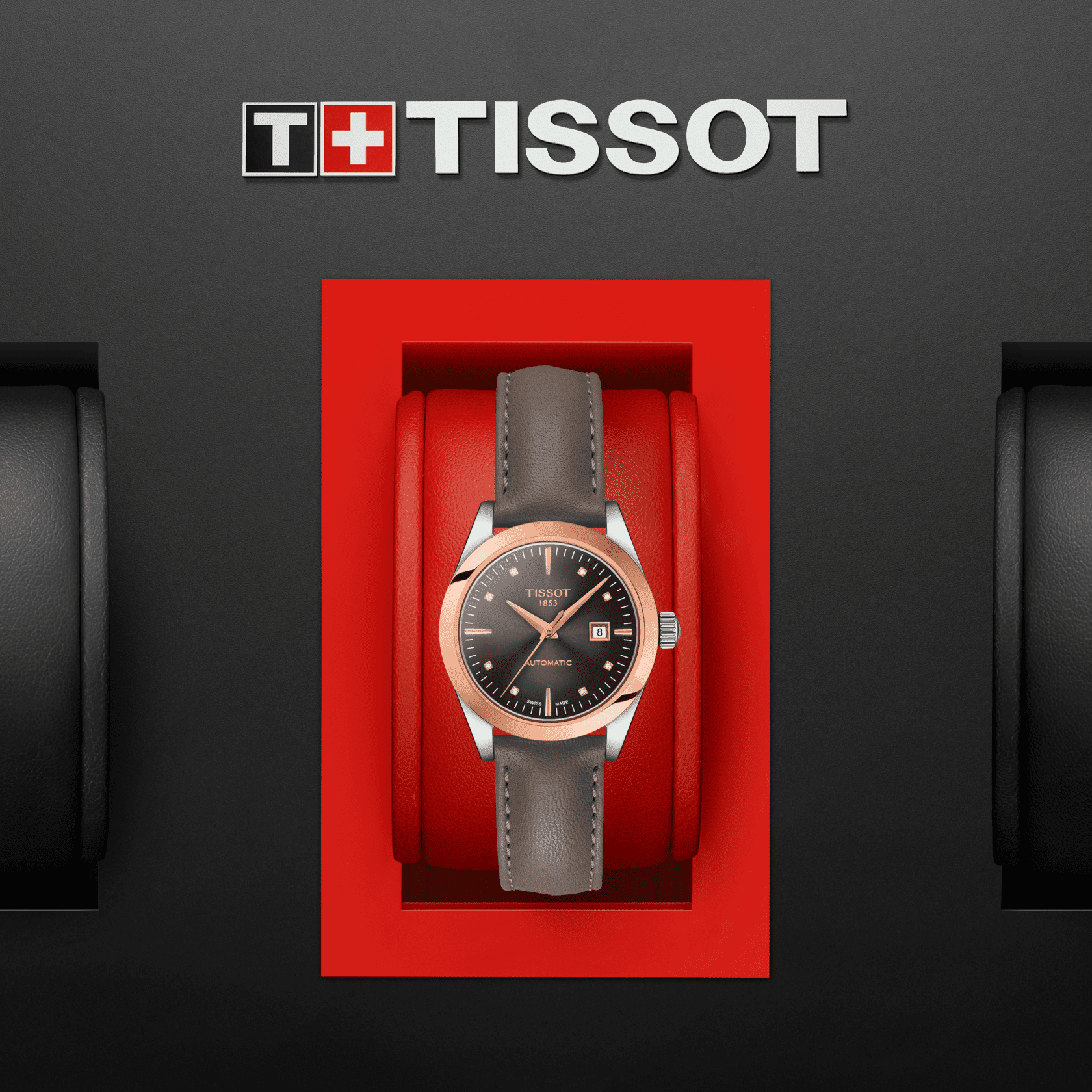 Tissot T-My Lady Automatic 18K Gold - naisten rannekello T9300074629600 - Puustjärven Kello & Kulta