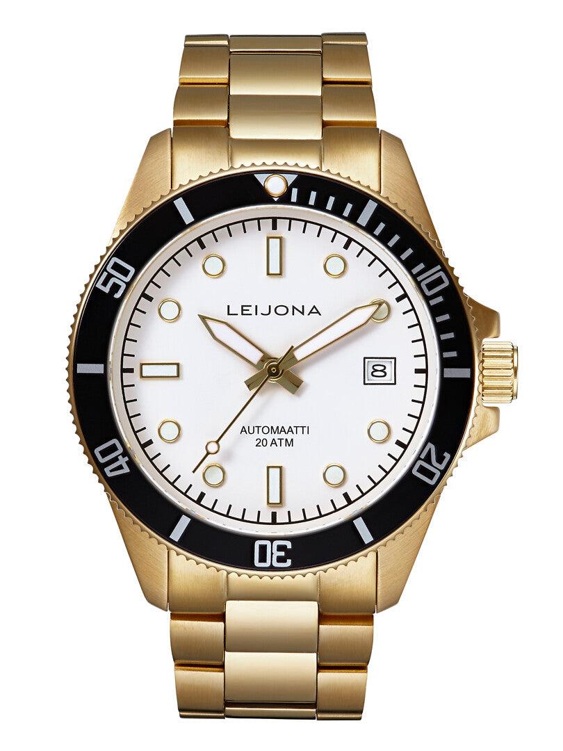Leijona Sport Järvi Snow White automaatti rannekello 5010-2557 - Puustjärven Kello & Kulta