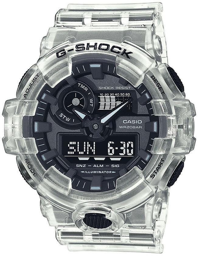 Casio G-Shock White Skeleton GA-700SKE-7AER - Puustjärven Kello & Kulta